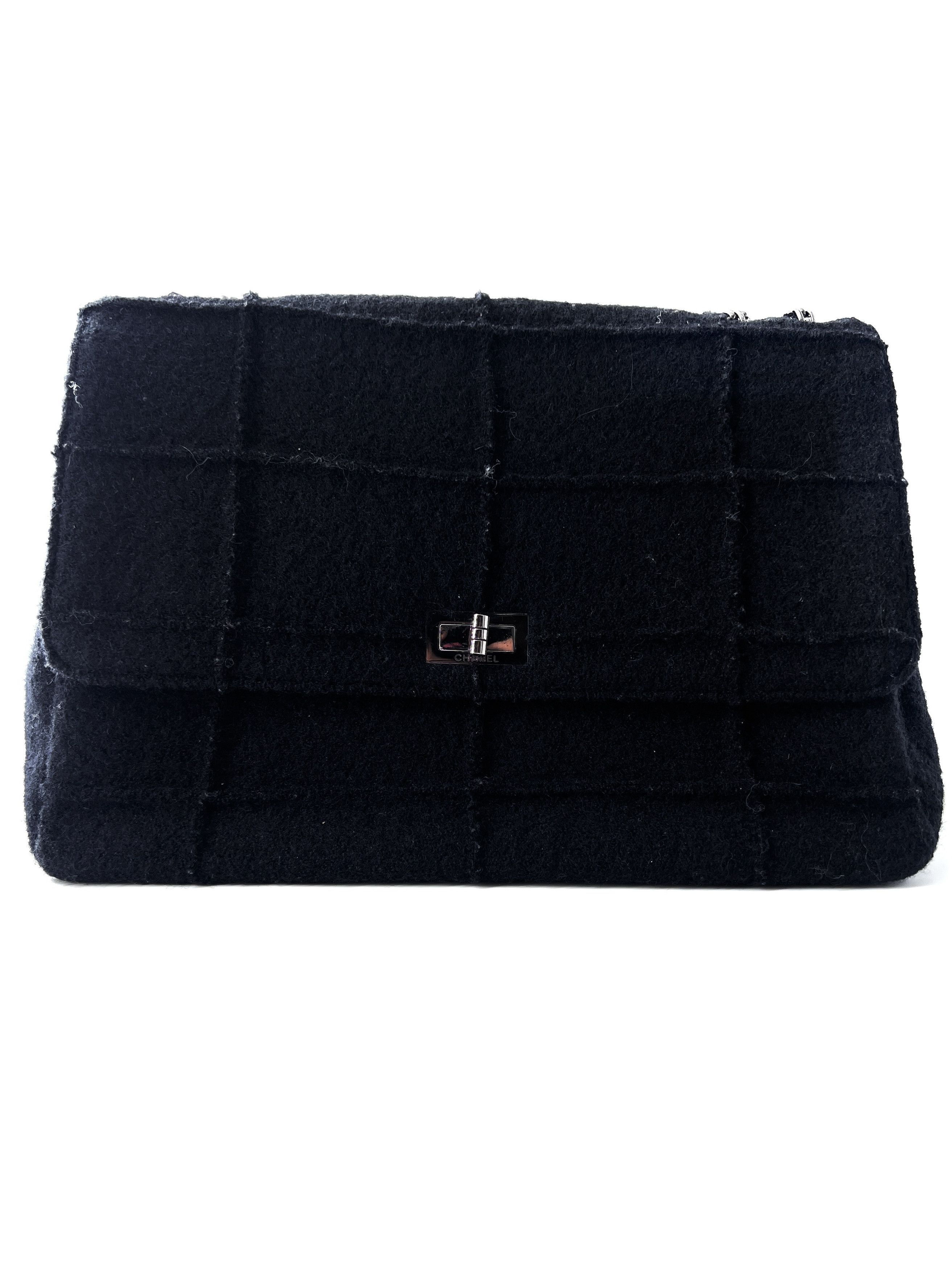 Chanel Chanel Timeless - Classic Double Flap Bag Quilted Tweed Size ONE SIZE - 1 Thumbnail