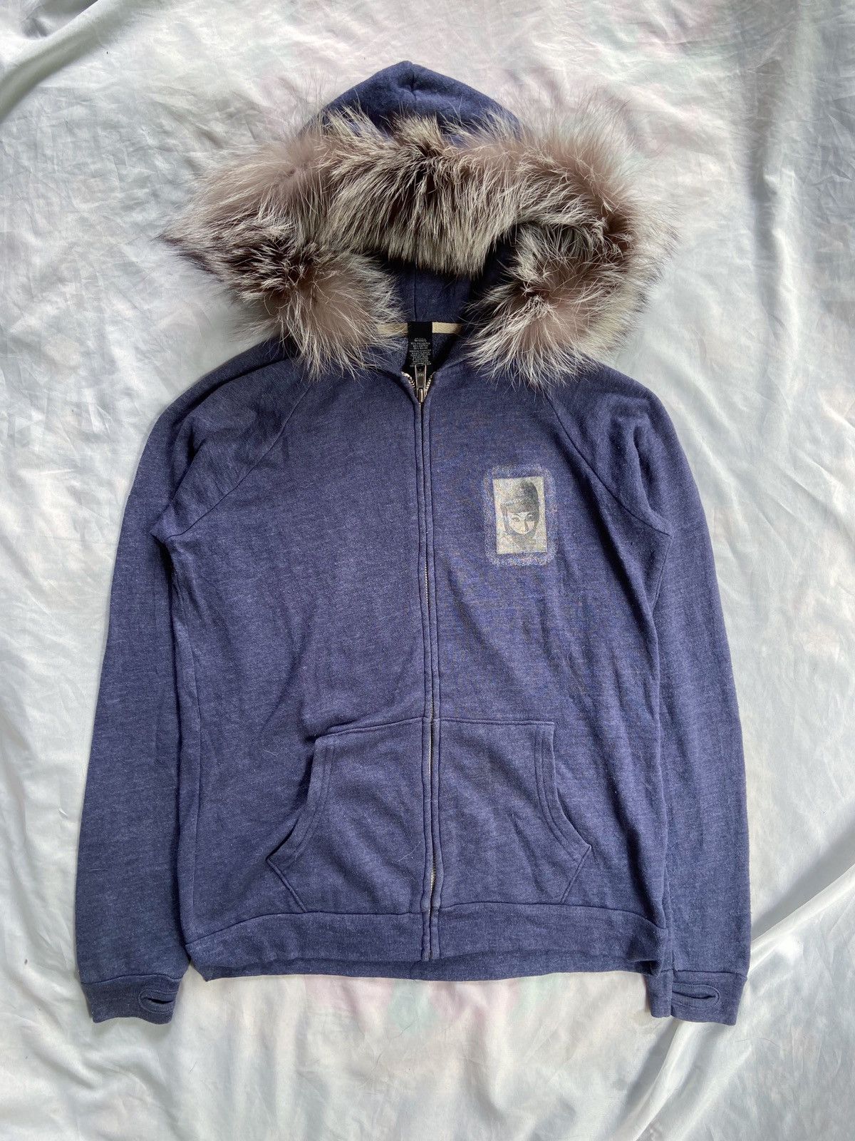 Obey OBEY ART WORK DESIGN FUR ZIP HOODIE Size US S / EU 44-46 / 1 - 1 Thumbnail
