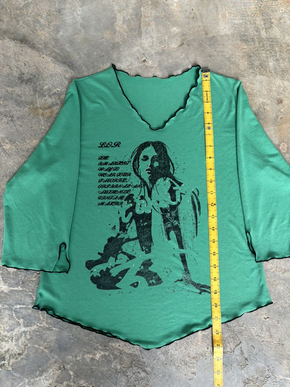 Hysteric Glamour × If Six Was Nine × Japanese Brand Y2k Hysteric Glamour Style Hotel Opium Womens longsleeve Size M / US 6-8 / IT 42-44 - 6 Thumbnail