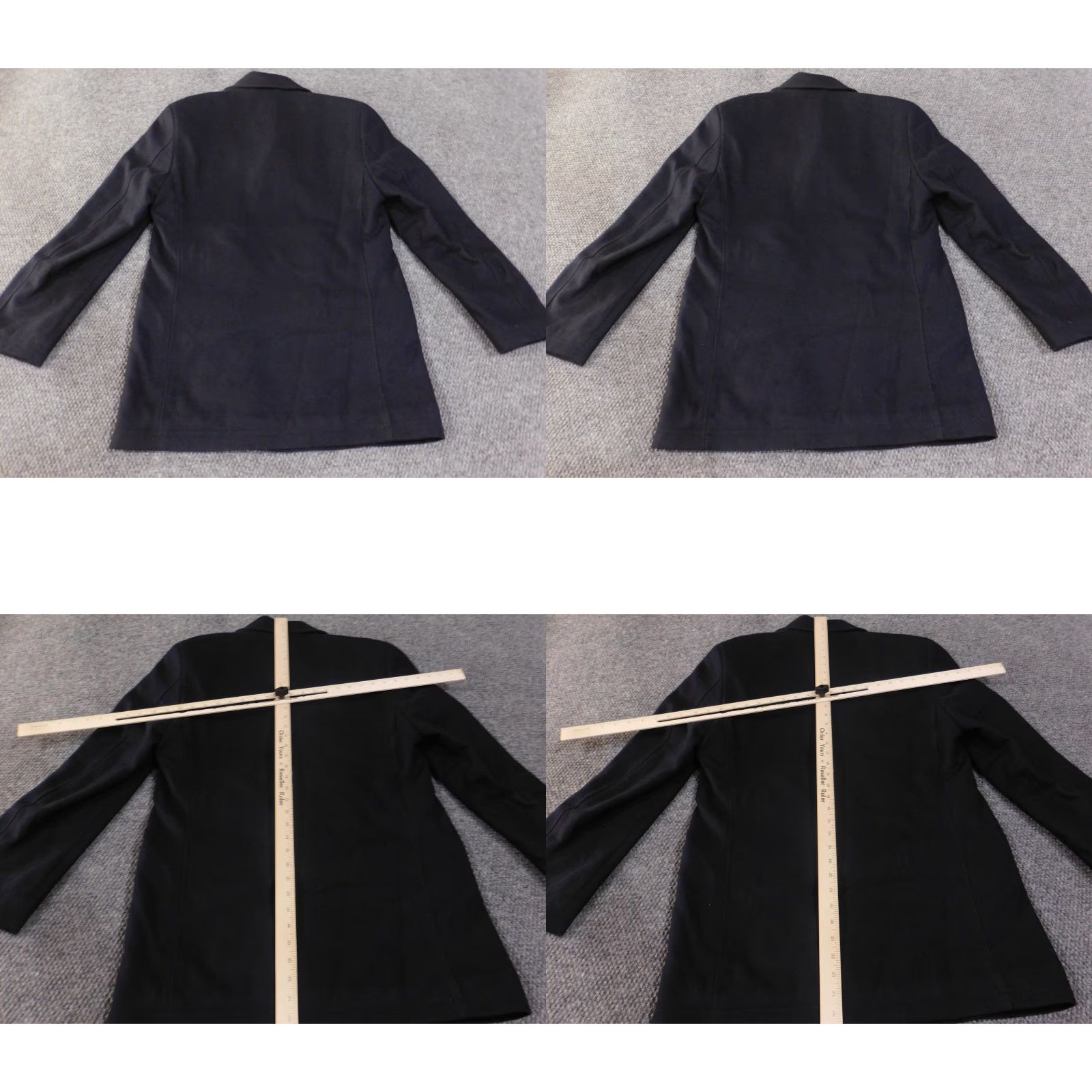 Ralph Lauren VINTAGE Lauren Ralph Lauren Coat Mens 40L Wool Blend Peacoat Button Overcoat Classic Size US XXS / EU 40 - 9 Thumbnail
