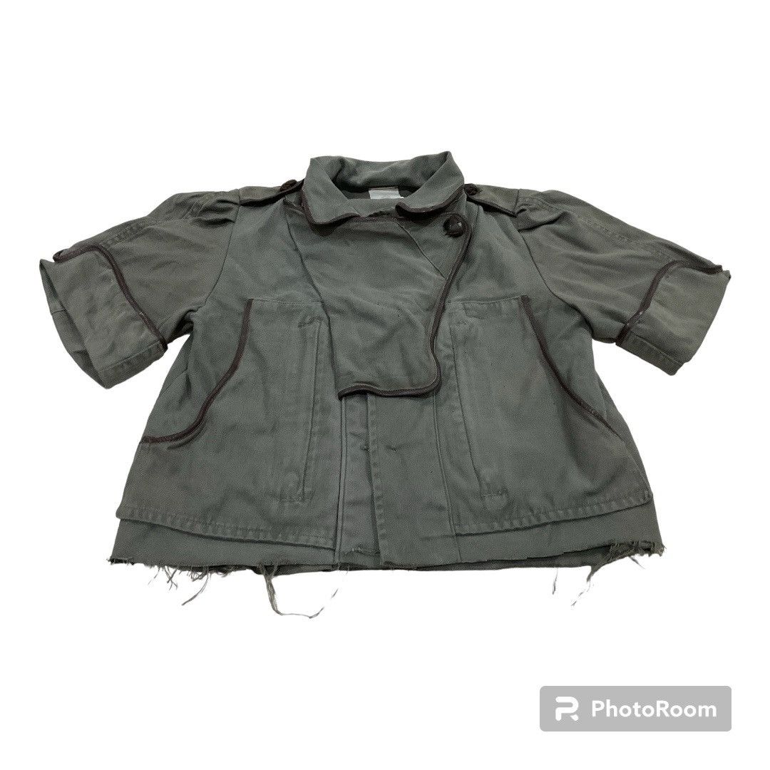 Hype Cropped Style Jacket Reverseable