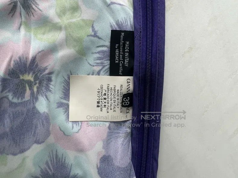 Versace Versace Floral print dress Size S / US 4 / IT 40 - 4 Thumbnail