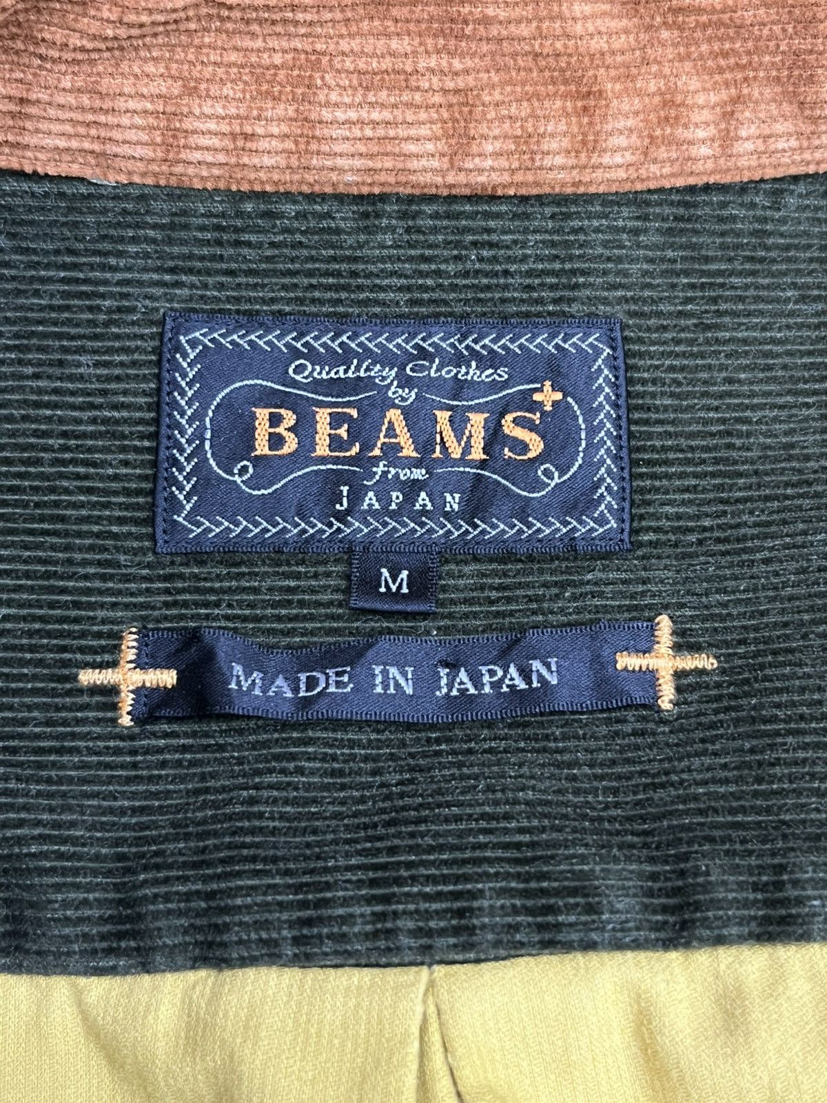 Beams Plus FYE🔥Vtg Beams Plus Japan Colorblock Corduroy Shirt Size M Size US S / EU 44-46 / 1 - 4 Thumbnail