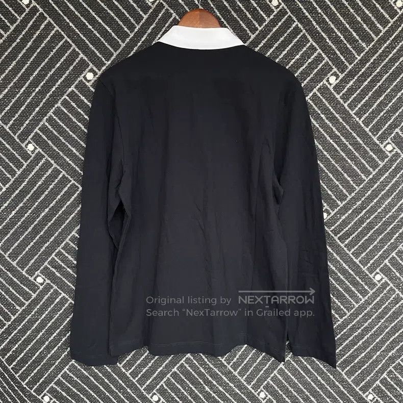 Fendi Fendi Logo-print long-sleeve shirt men's polo shirt Size US L / EU 52-54 / 3 - 2 Thumbnail