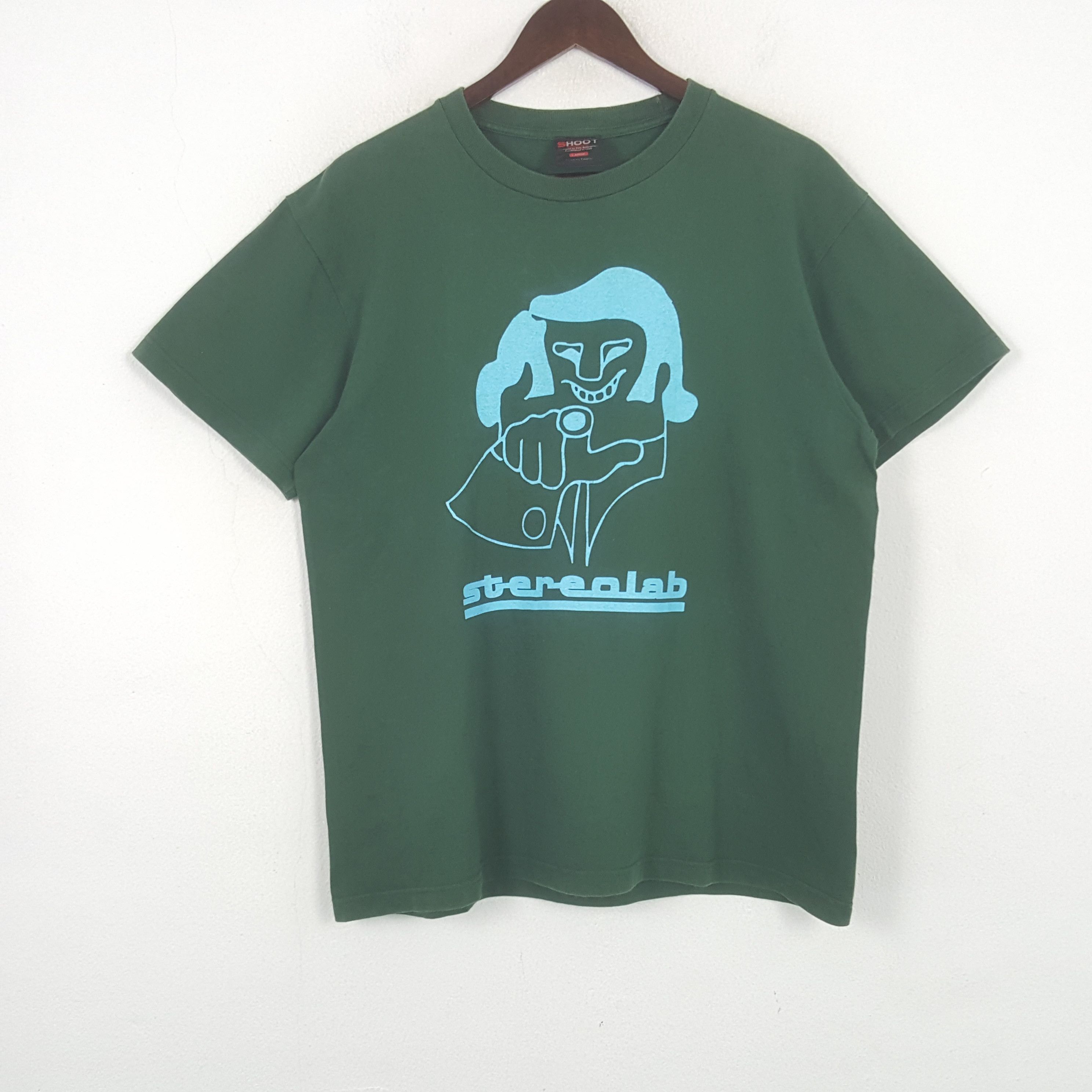 Band Tees Vintage Stereolab Pop Band Tshirt Size US L / EU 52-54 / 3 - 1 Thumbnail