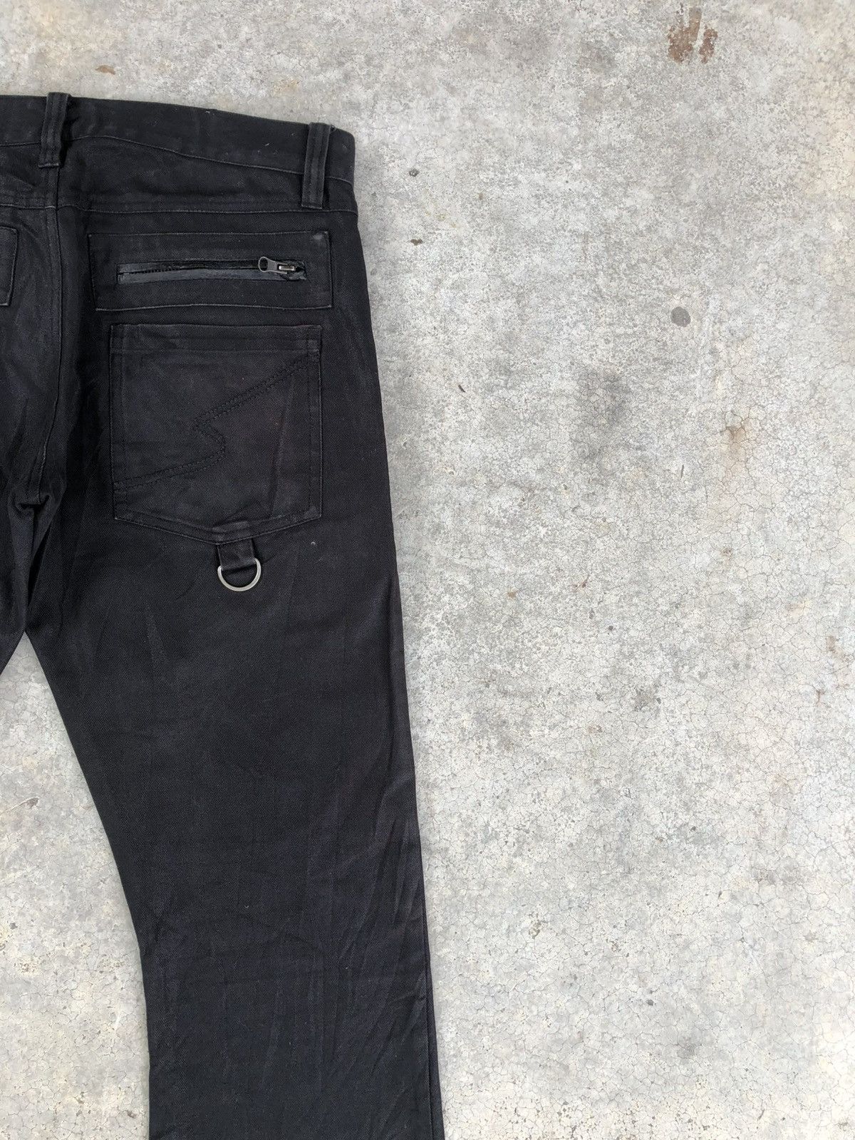 If Six Was Nine Semantic Design Flared Jeans Wax Jeans Size US 32 / EU 48 - 10 Thumbnail