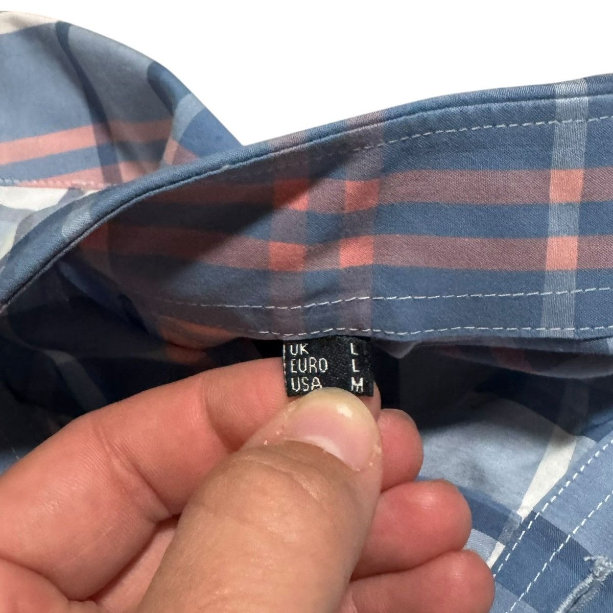 Barbour Barbour Jeff Check Plaid Button Up Long Sleeve Men's Medium Size US M / EU 48-50 / 2 - 6 Thumbnail