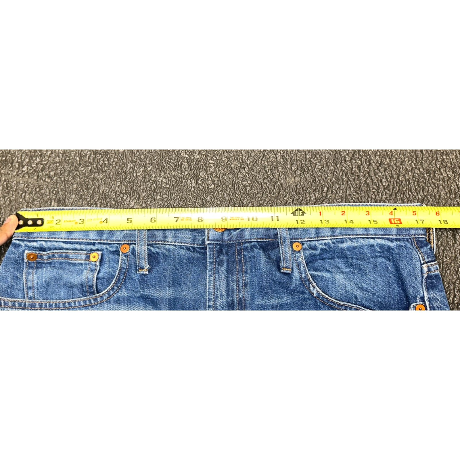 Madewell Madewell Jeans 32 X 29.5 Blue Denim Zip Fly Casual Jeans Mens Size US 32 / EU 48 - 6 Thumbnail