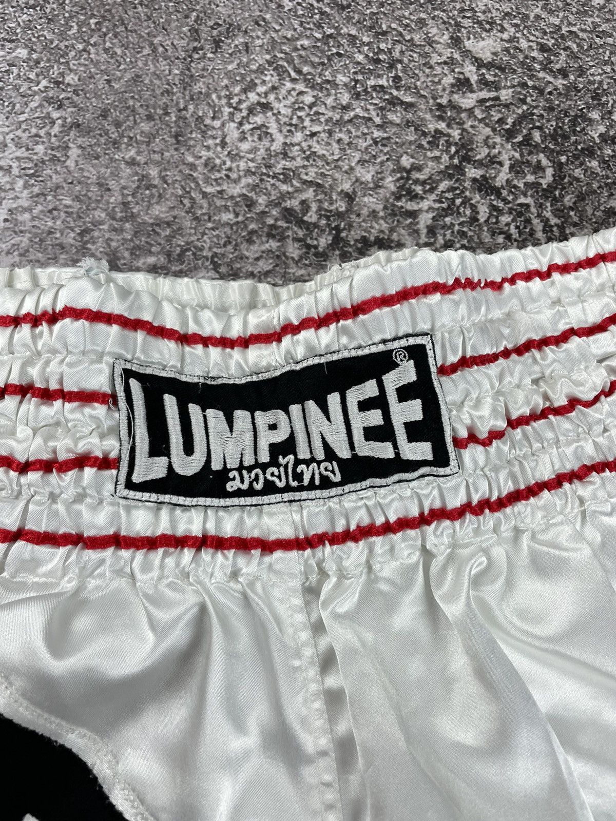 Japanese Brand × Vintage Vintage Muay Thai Boxing No Fear Shorts MMA Size US 34 / EU 50 - 4 Thumbnail