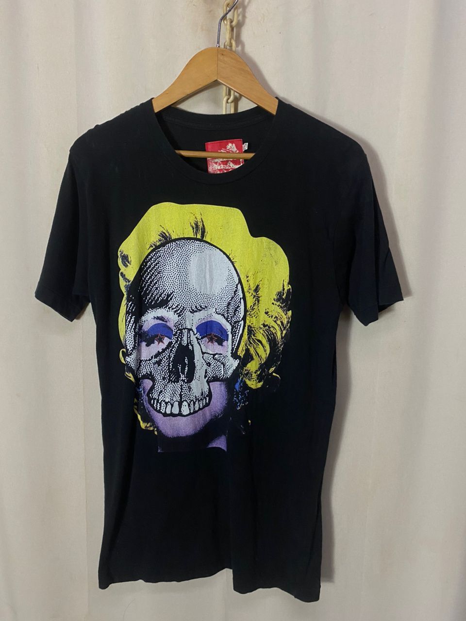 Japanese Brand Skull Madonna printed tshirt by keikiii Size US M / EU 48-50 / 2 - 7 Thumbnail