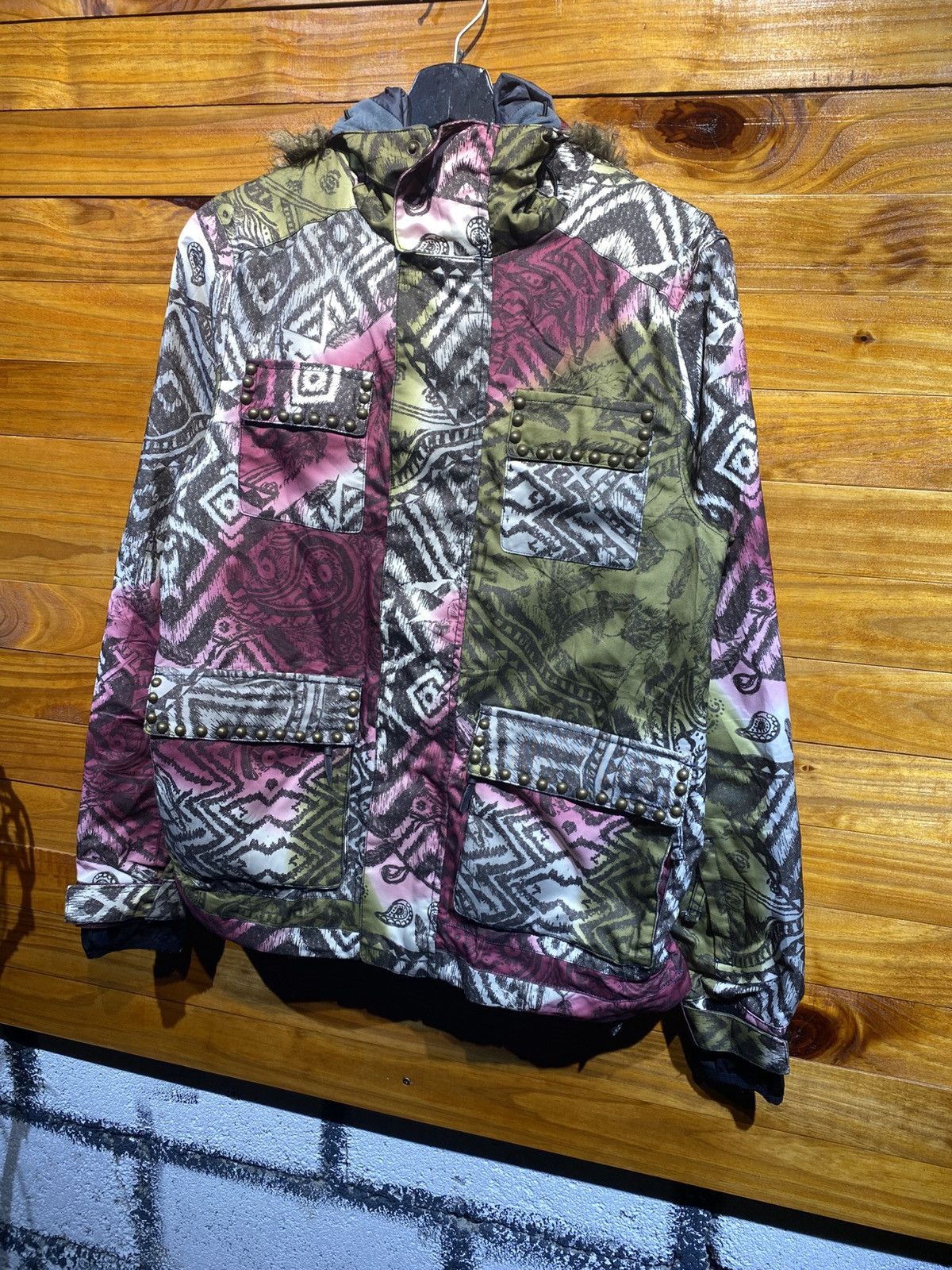 Bonfire Vintage Bonfire Drylevel 2 Snowboard Jacket – 90s Outerwear Size US S / EU 44-46 / 1 - 2 Thumbnail