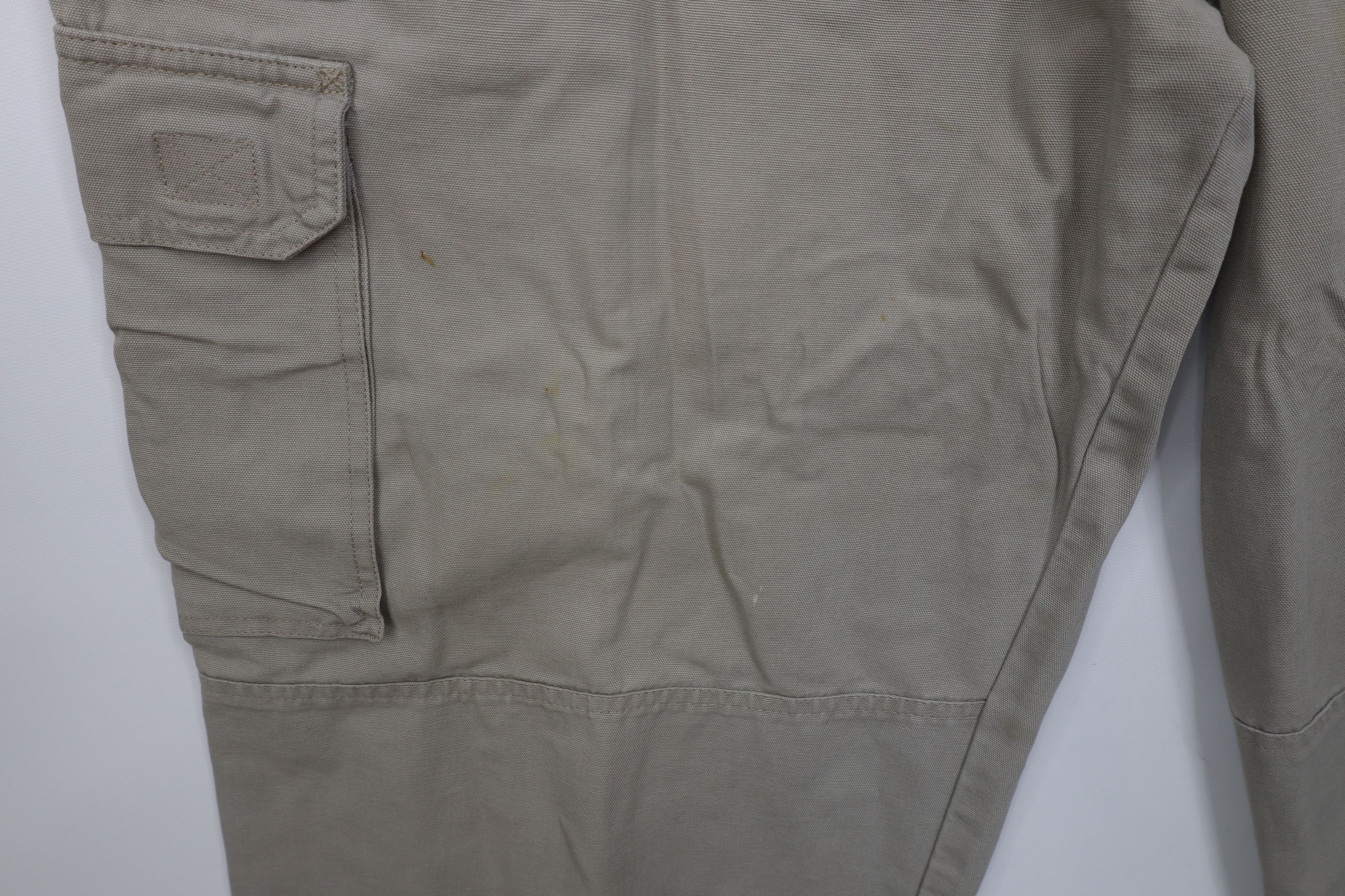 Cabelas Vintage Cabelas Double Knee Wide Leg Cargo Pants Beige Size US 42 / EU 58 - 6 Thumbnail