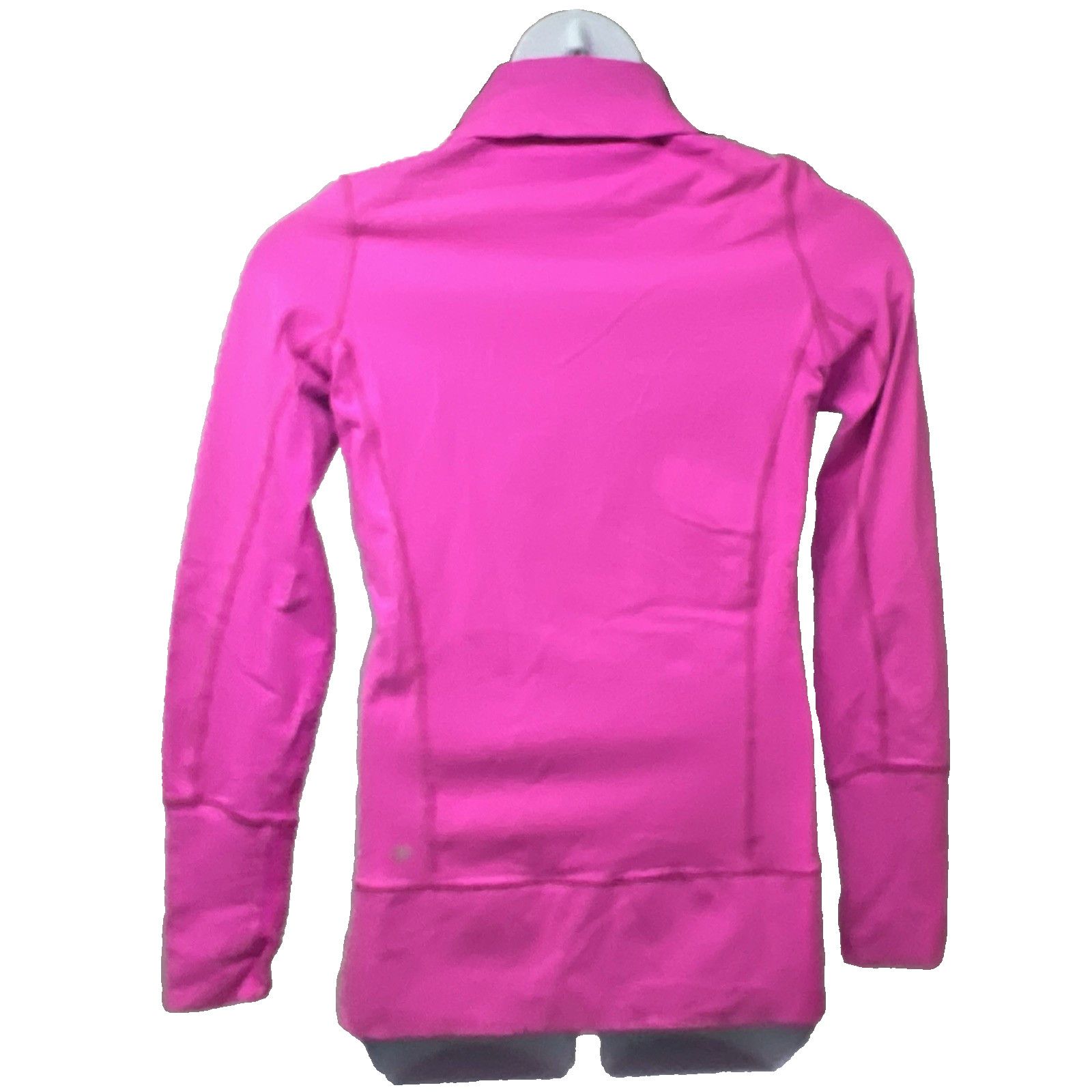 Lululemon Lululemon In Stride Hot Pink Zip Up Track Jacket Sz 8 Size M / US 6-8 / IT 42-44 - 2 Thumbnail