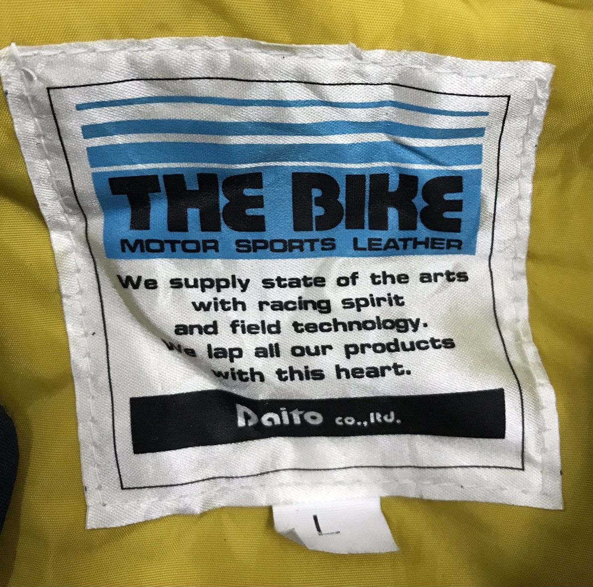 Japanese Brand THE BIKE MOTOR SPORTS COMPETITION WEAR SQUAD-JAC JACKET Size US L / EU 52-54 / 3 - 14 Thumbnail