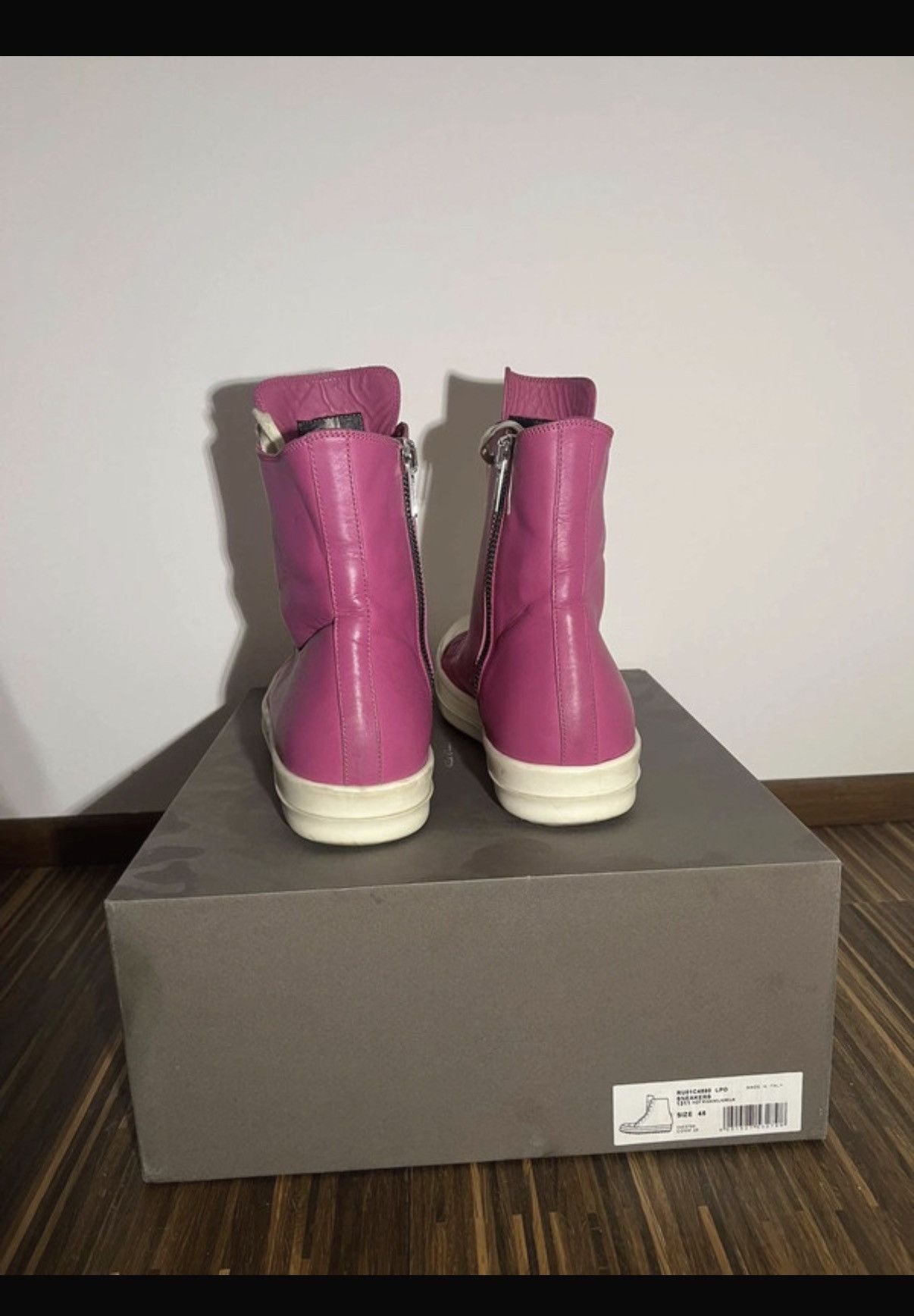 Rick Owens Rick owens mainline pink ramones Size US 12 / EU 45 - 3 Thumbnail