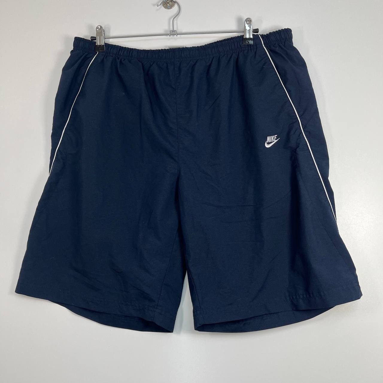 Nike Nike Sportswear Vintage Shorts Navy Blue Logo Mens Size XXL Size US 42 / EU 58 - 1 Thumbnail