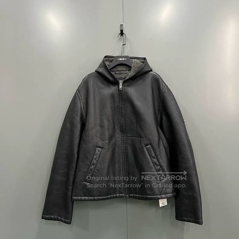 Other Balenciaga Black Hooded Leather Jacket Size US M / EU 48-50 / 2 - 1 Thumbnail