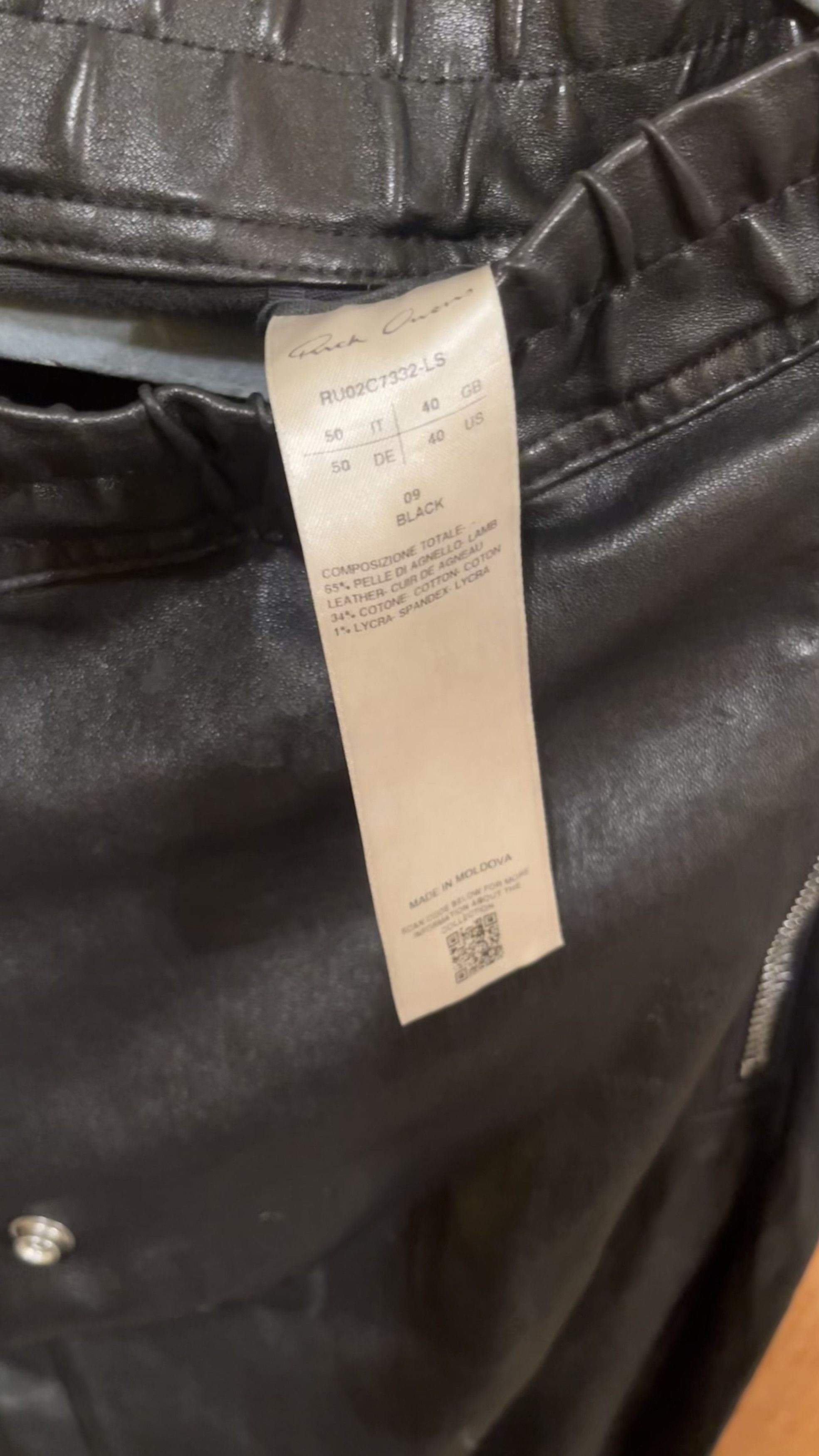 Rick Owens gary leggings Size US 40 / EU 56 - 3 Thumbnail