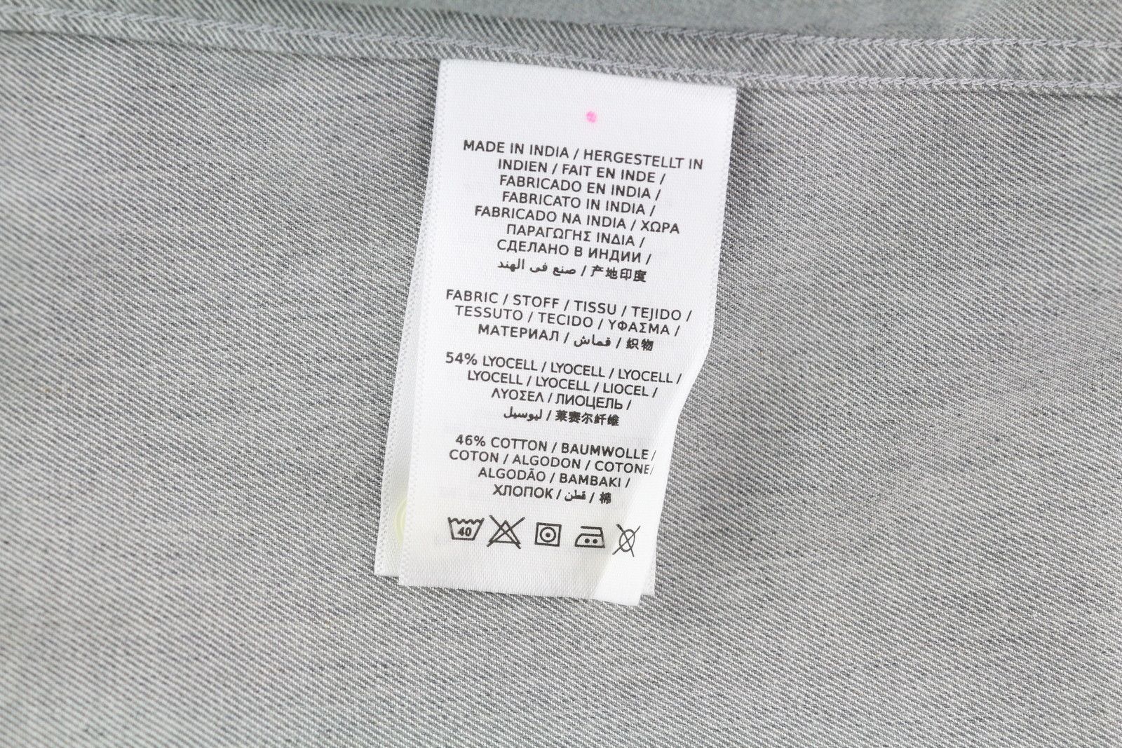Gant TP MELANGE FLANNEL EU34 Grey Button-Up Shirt 85122 Size XS / US 0-2 / IT 36-38 - 8 Thumbnail