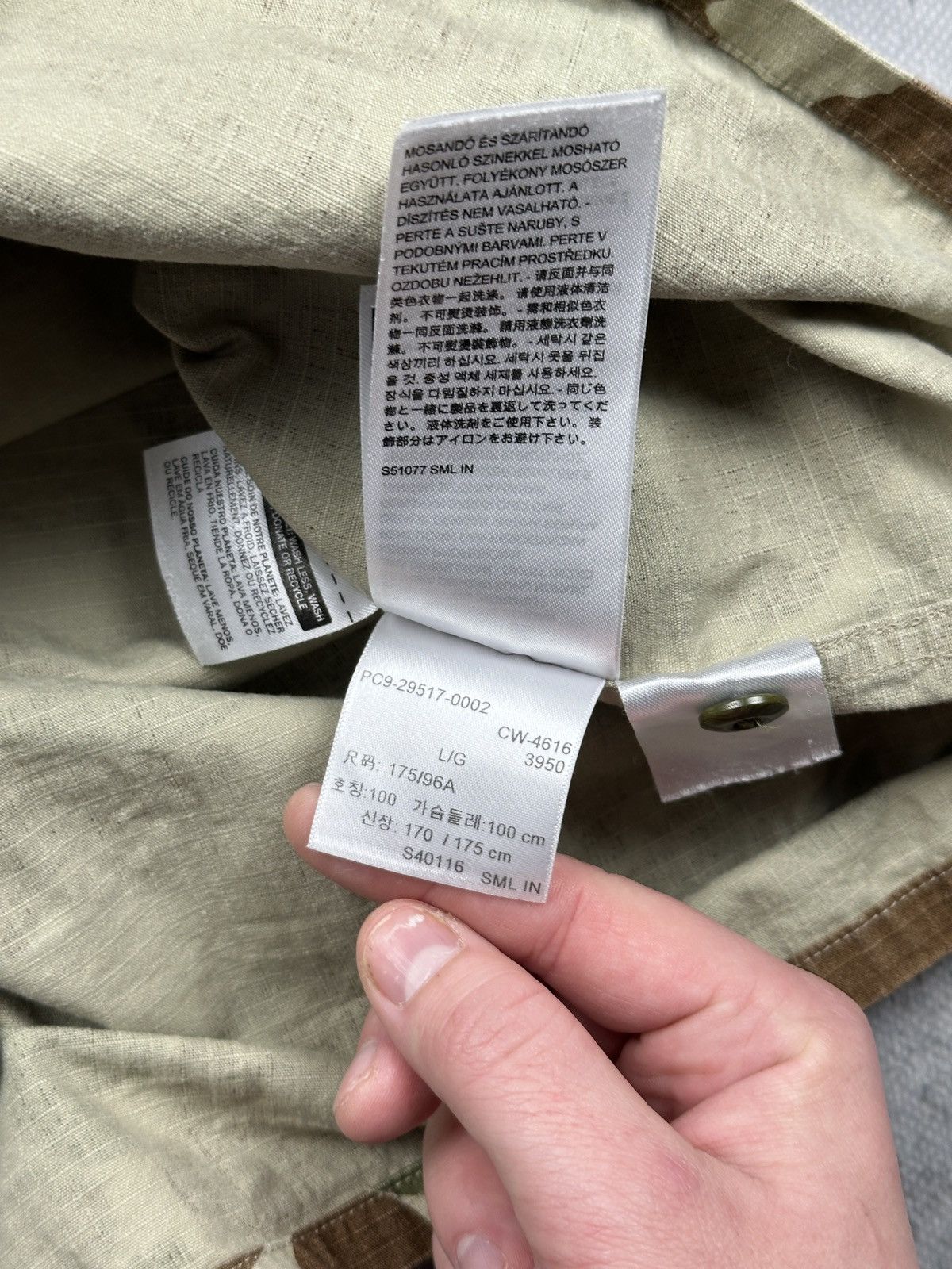 Levi's Vintage Levi’s San Francisco Camo Overshirt Eagle Embroidery Size US L / EU 52-54 / 3 - 13 Thumbnail
