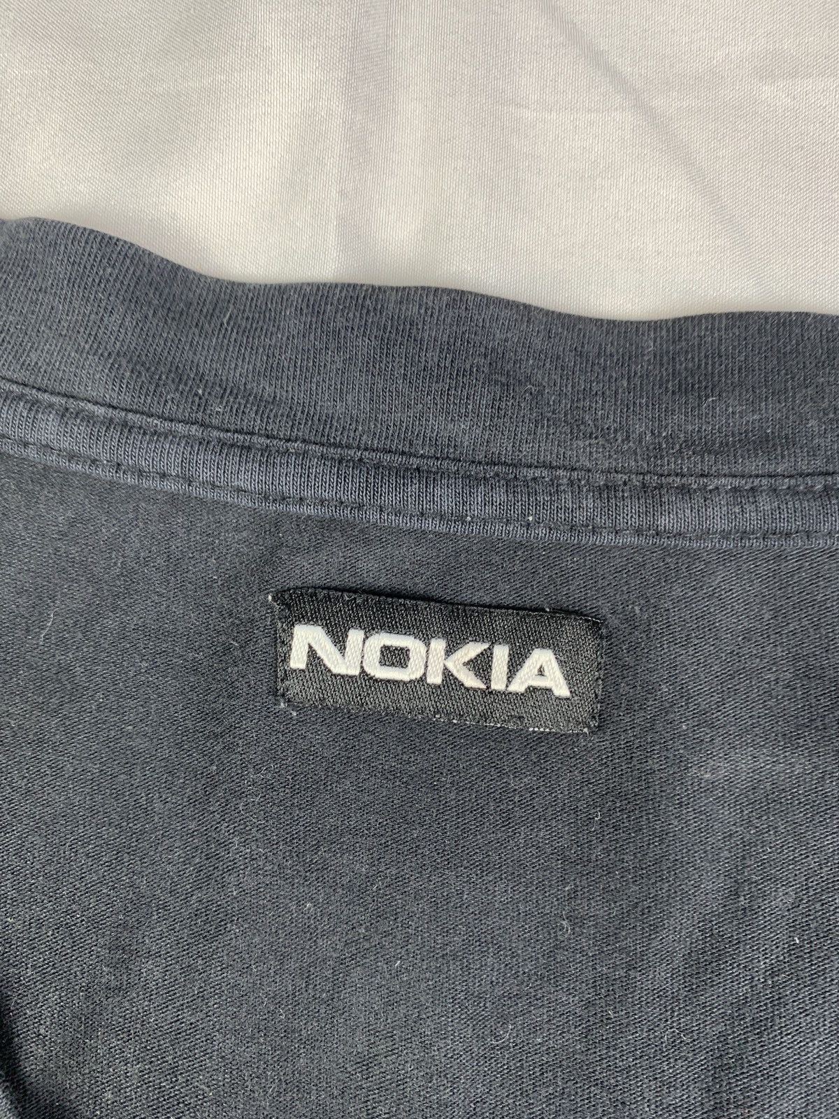 Other 2000s Nokia Black Triangle Graphic V-Neck Longsleeves Top Size S / US 4 / IT 40 - 5 Thumbnail