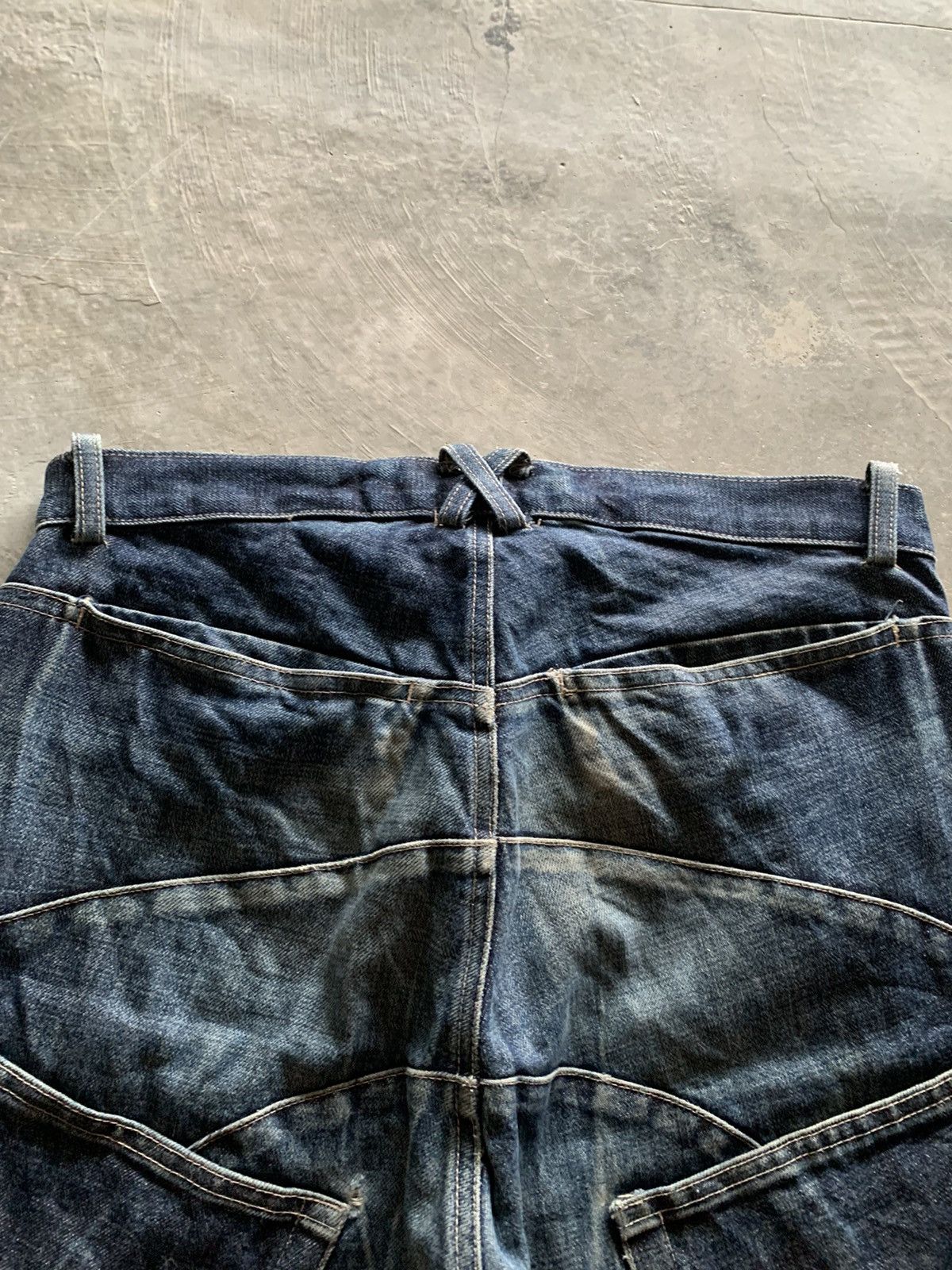 Beauty Beast × Designer × Japanese Brand 00s beauty beast multipocket denim rider style design Size US 33 - 10 Thumbnail