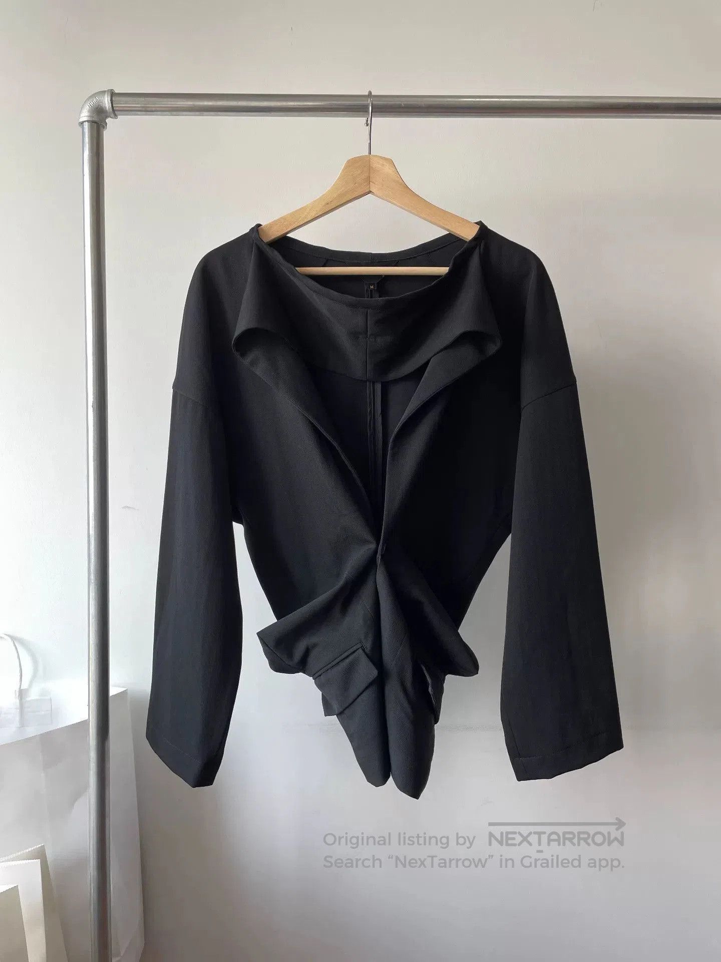 Comme des Garcons Comme des Garcons Black Distorted Coat. Size US M / EU 48-50 / 2 - 1 Thumbnail