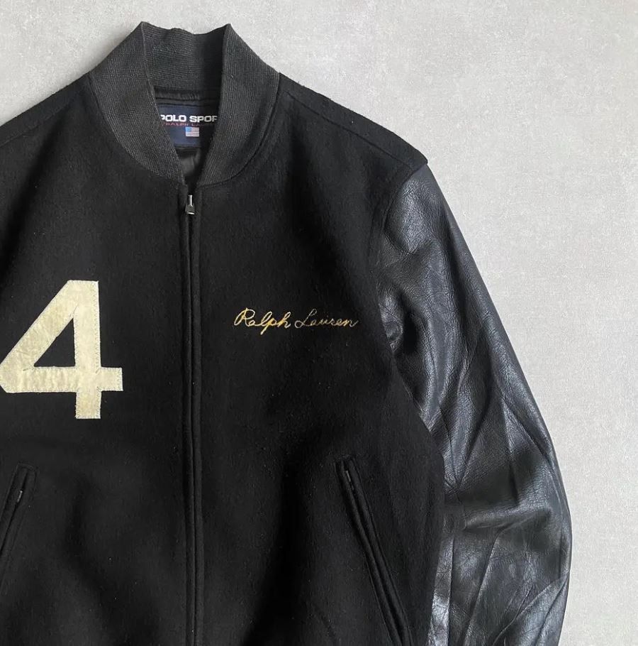 Polo Ralph Lauren Vintage Polo Ralph Lauren Sport RPL Varsity Jacket Size XXL Size US XXL / EU 58 / 5 - 2 Thumbnail
