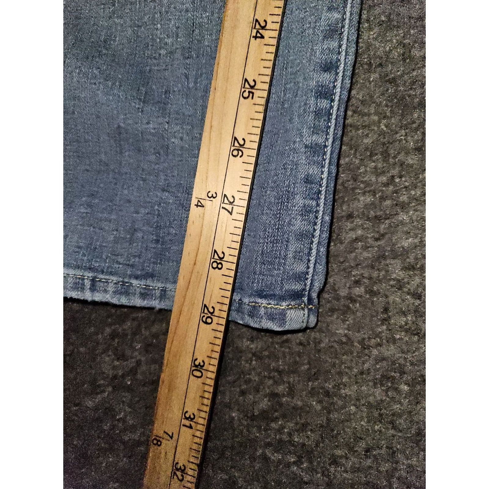 American Eagle Outfitters VINTAGE American Eagle Outfitters Original Boot Jeans Mens 26x29 Blue Denim Bootcut 90s Grunge Preppy Stretch Pockets Slimming Size US 26 / EU 42 - 7 Thumbnail