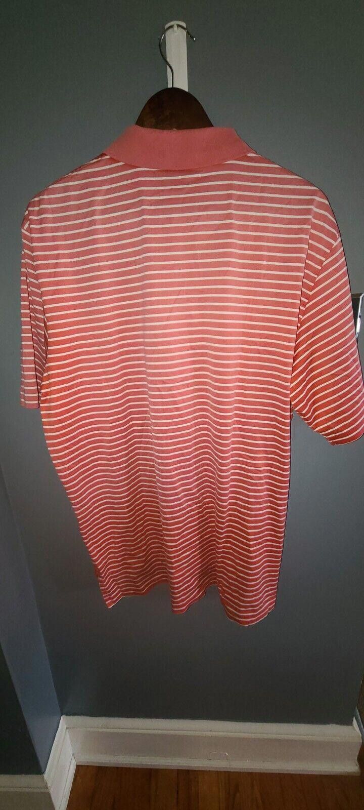Polo Ralph Lauren Polo Ralph Lauren GOLF Shirt Men's XL Pink Stripe Cotton Size US XL / EU 56 / 4 - 4 Thumbnail