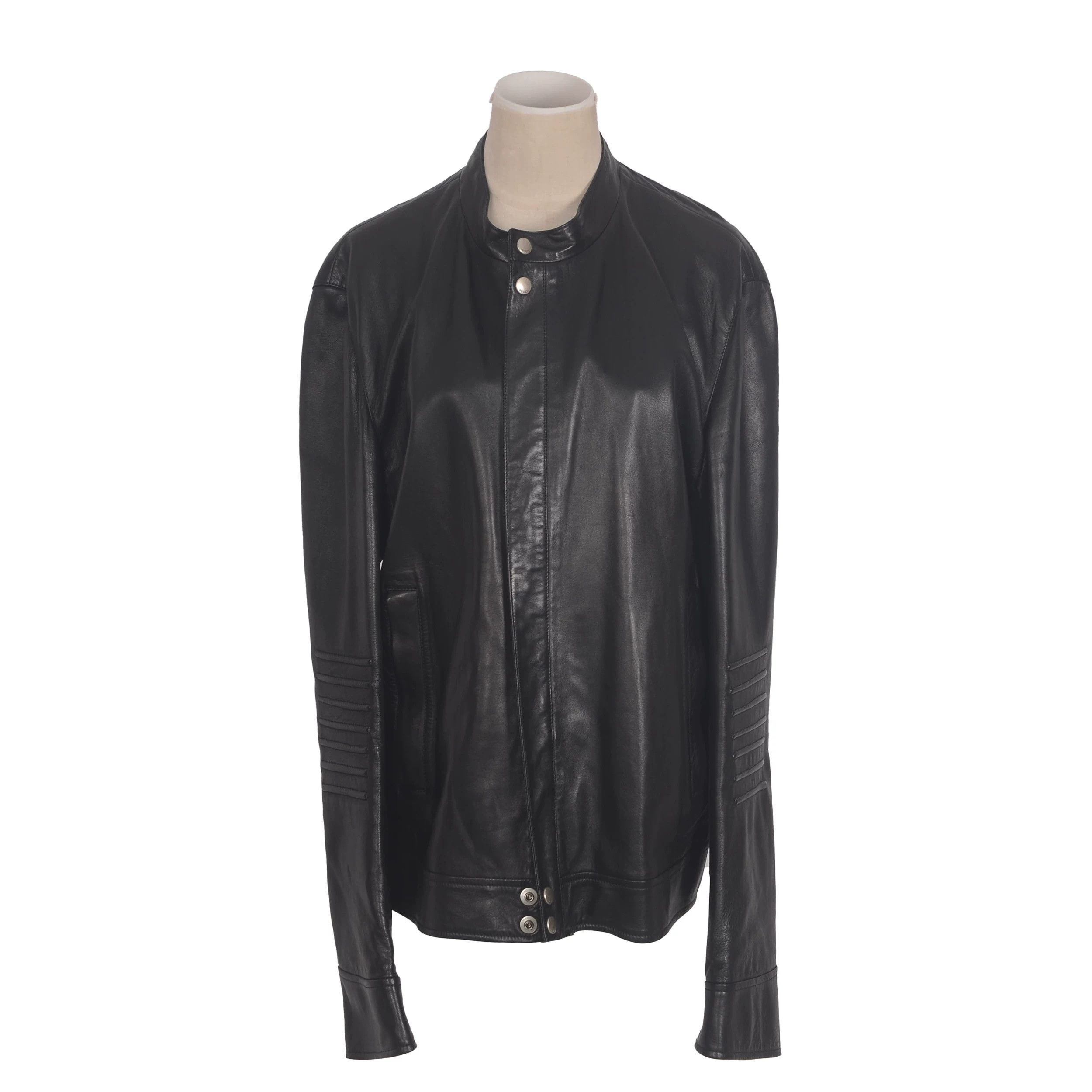 Gucci Gucci Leather Cotton Leather Jacket XL Women Size XL / US 12-14 / IT 48-50 - 1 Thumbnail