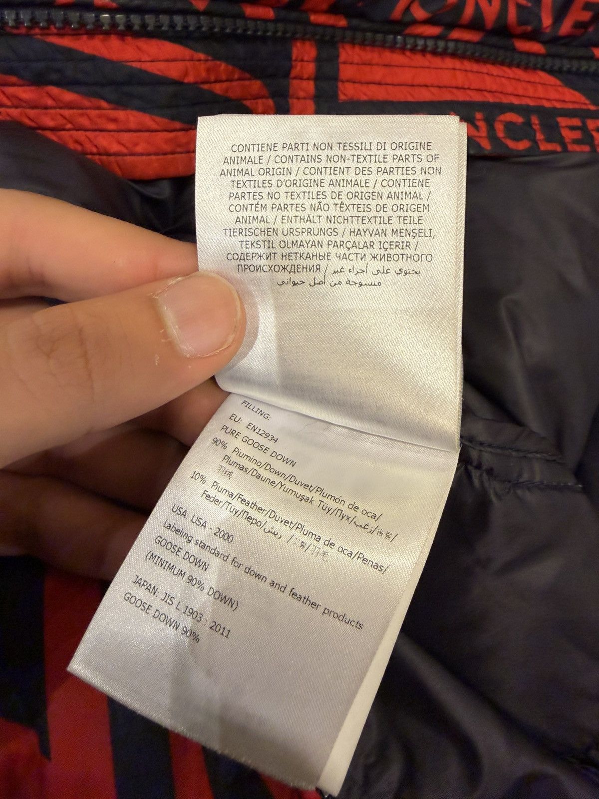 Moncler Moncler Frioland Guibbotto Monogram Down Jacket Size US XL / EU 56 / 4 - 7 Thumbnail