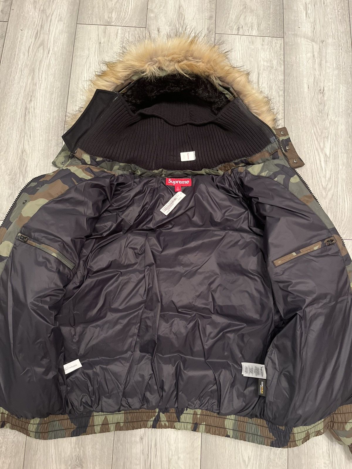 Supreme Supreme FW25 Face Mask 700 Fill Down Puffer Jacket Camo Size US M / EU 48-50 / 2 - 6 Thumbnail