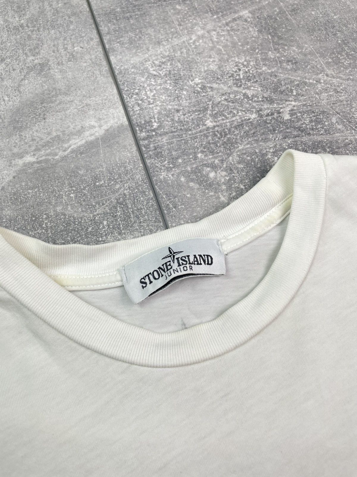 Stone Island Stone Island Junior T-shirt Big Logo Neon Size US XS / EU 42 / 0 - 5 Thumbnail