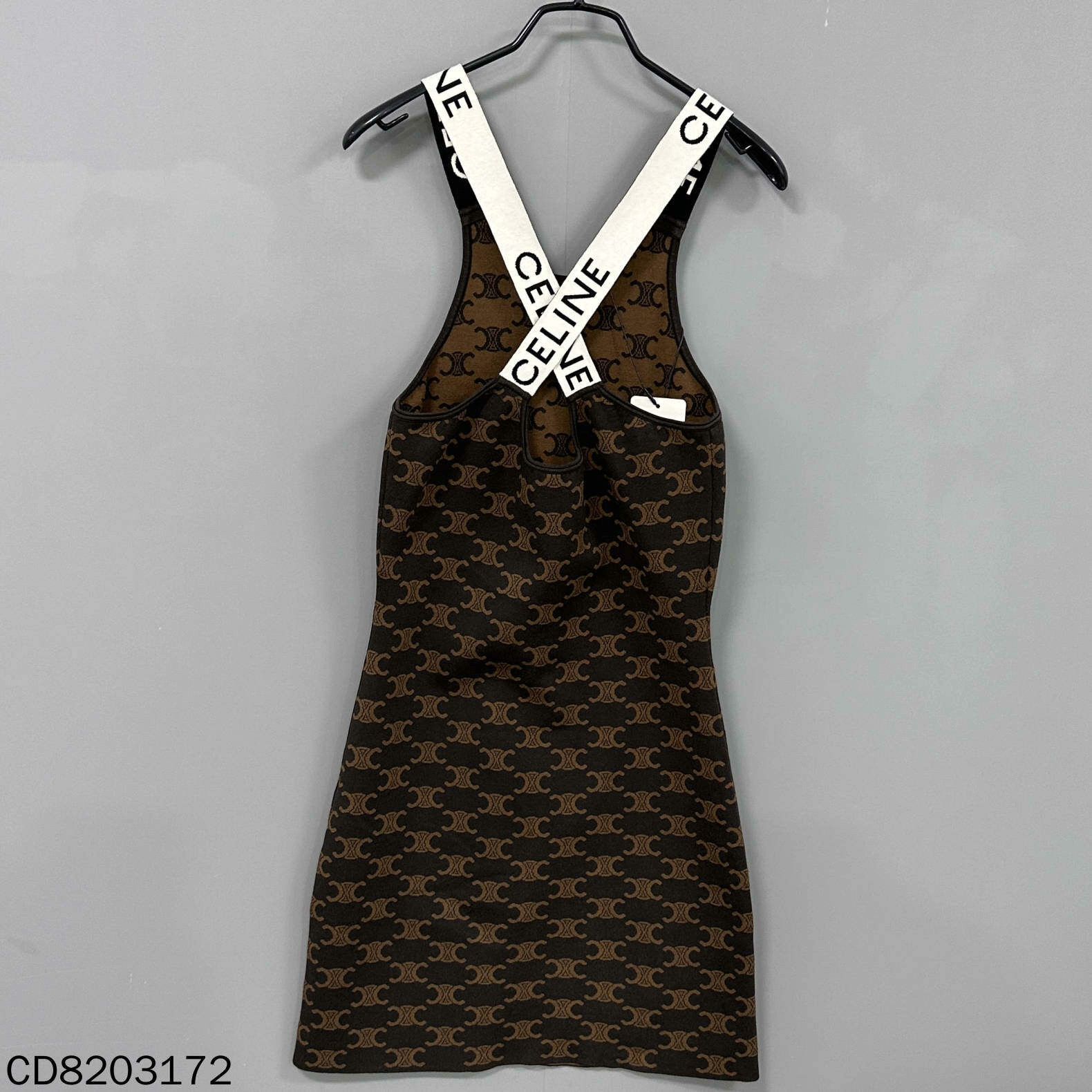 Celine Celine Brown Dress S Women Size S / US 4 / IT 40 - 1 Thumbnail