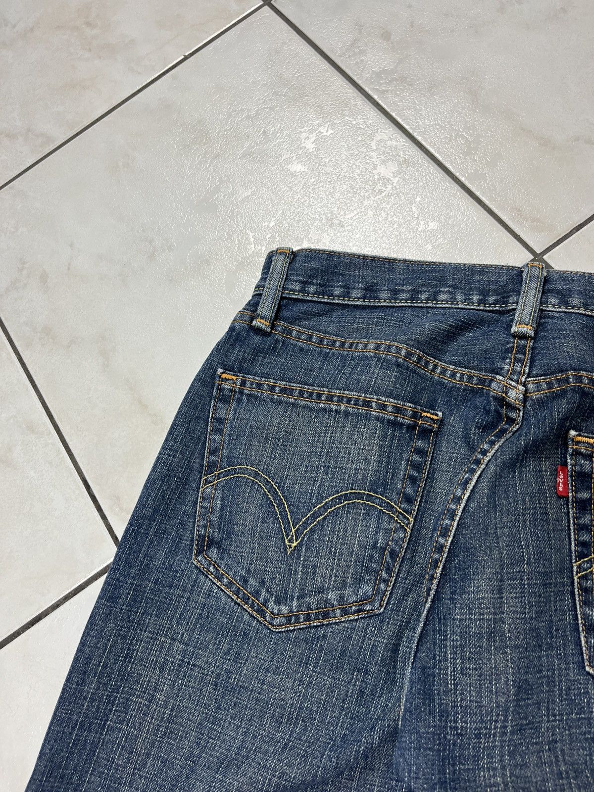 Levi's × Vintage Vintage 90s Levi’s 505 jeans denim coupe droite straight fit Size US 30 / EU 46 - 16 Thumbnail