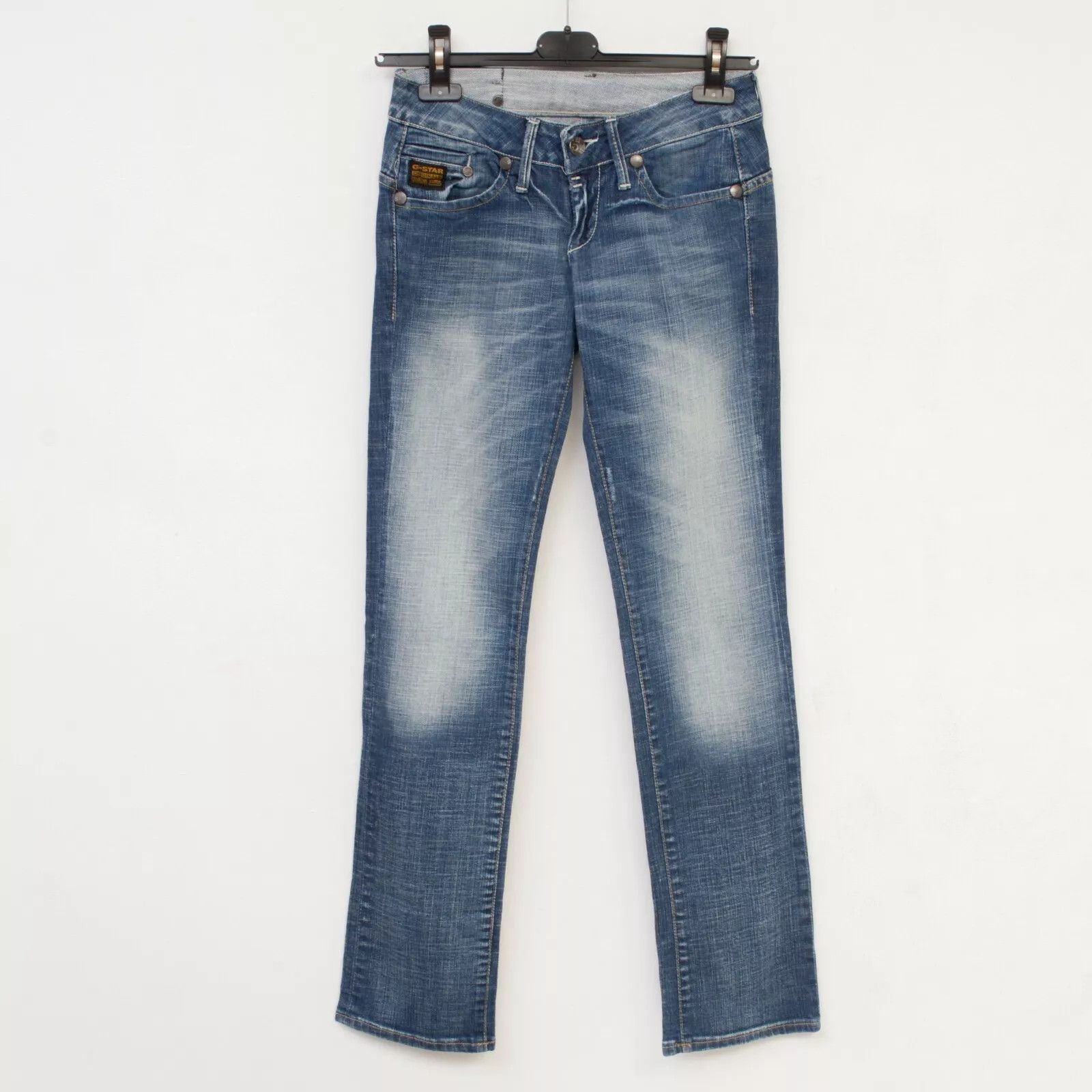 G-Star Raw Midge Straight Women's Jeans W26 L32 Trousers Stretch Size 26" / US 2 / IT 38 - 1 Thumbnail