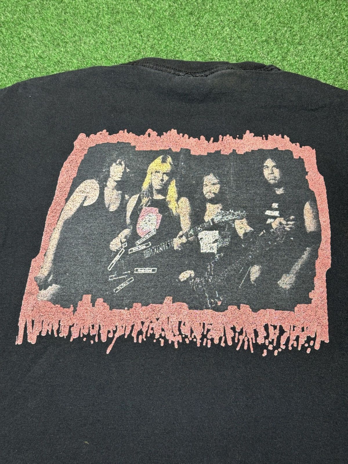 Band Tees Vintage Slayer Cutoff Sleeveless 80s 90s Lrg Band T Shirt Size US L / EU 52-54 / 3 - 4 Thumbnail