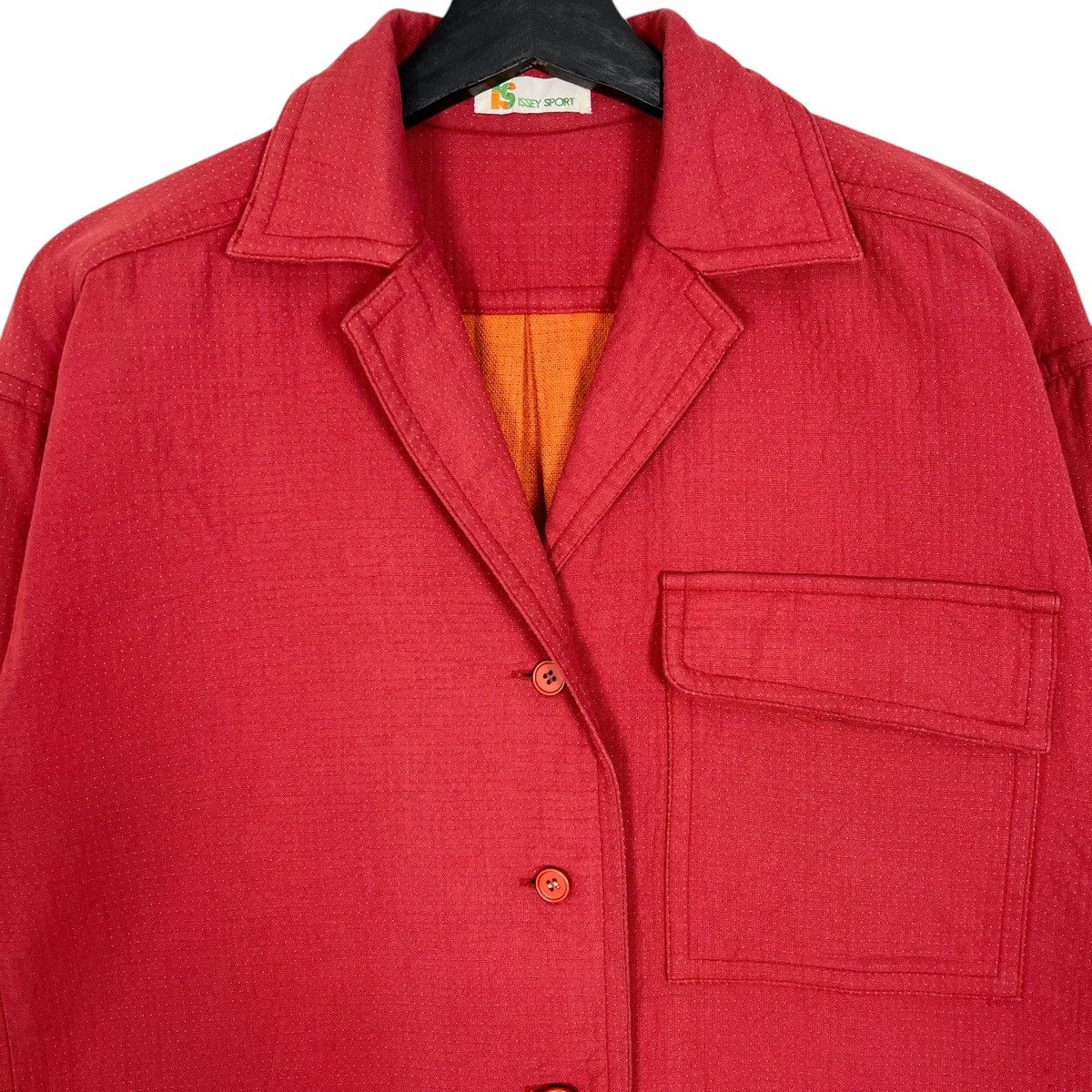 Issey Miyake × Japanese Brand × Vintage Vintage Issey Sport Issey Miyake Back Pocket Light Jacket Size US M / EU 48-50 / 2 - 2 Thumbnail