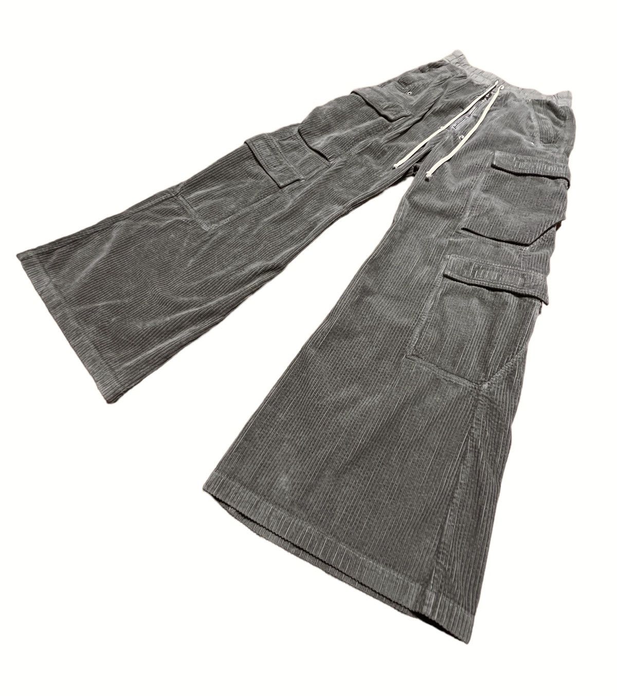Rick Owens × Rick Owens Drkshdw Cargobela Cargo Belas “Hustler Blue” (Gray) Size US 30 / EU 46 - 1 Thumbnail