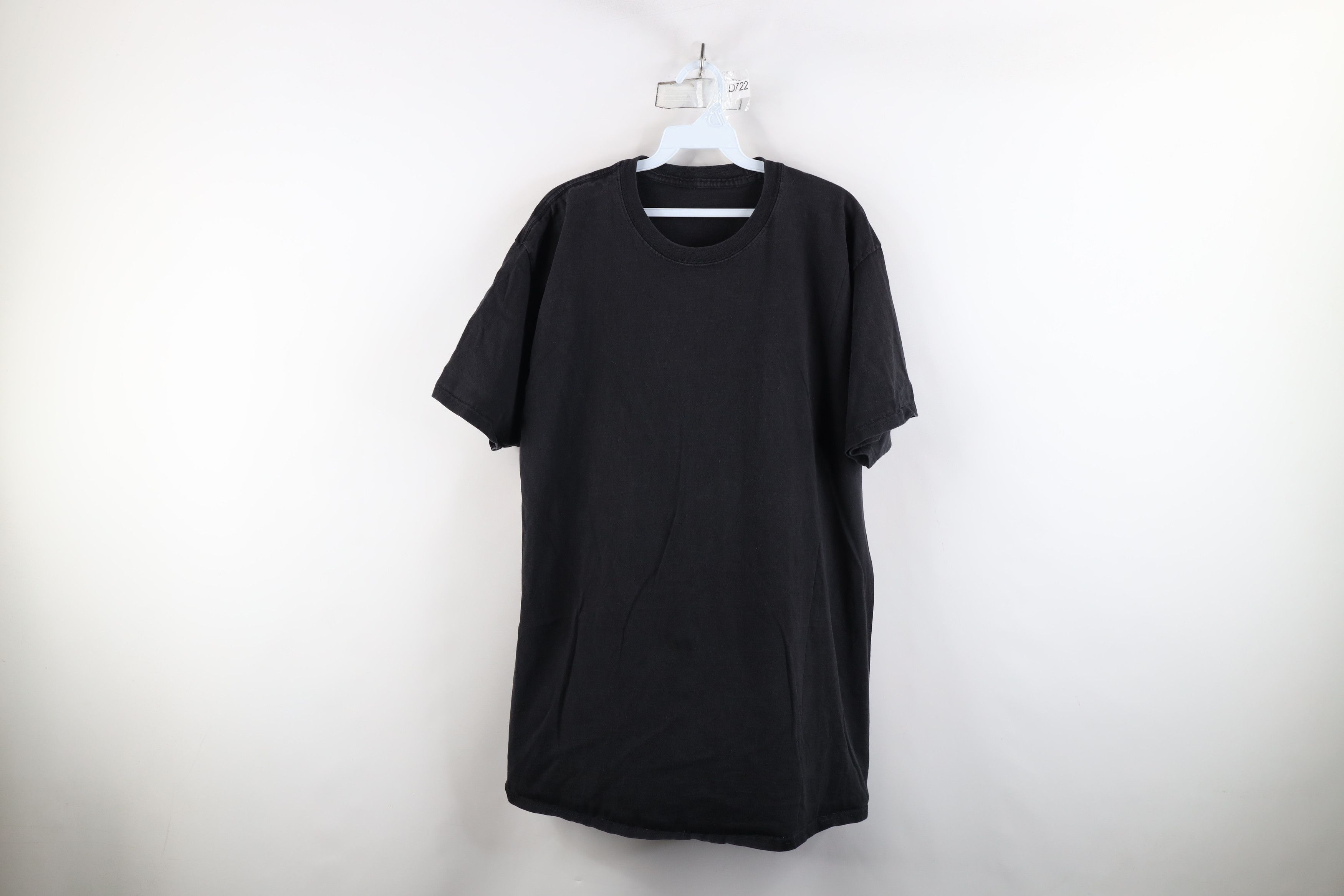 Vintage Vintage 90s Streetwear Cotton Short Sleeve T-Shirt Black Size US L / EU 52-54 / 3 - 1 Thumbnail