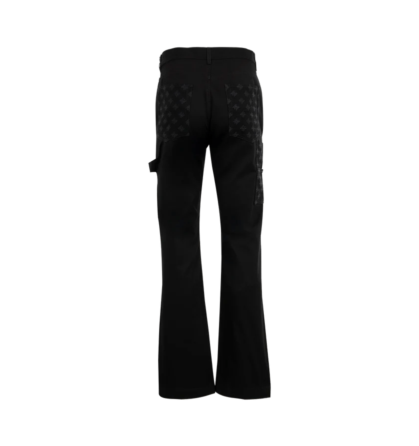 Amiri o1h1sh10525 Ma Jacquard Carpenter Pant in Black Size US 36 / EU 52 - 2 Thumbnail