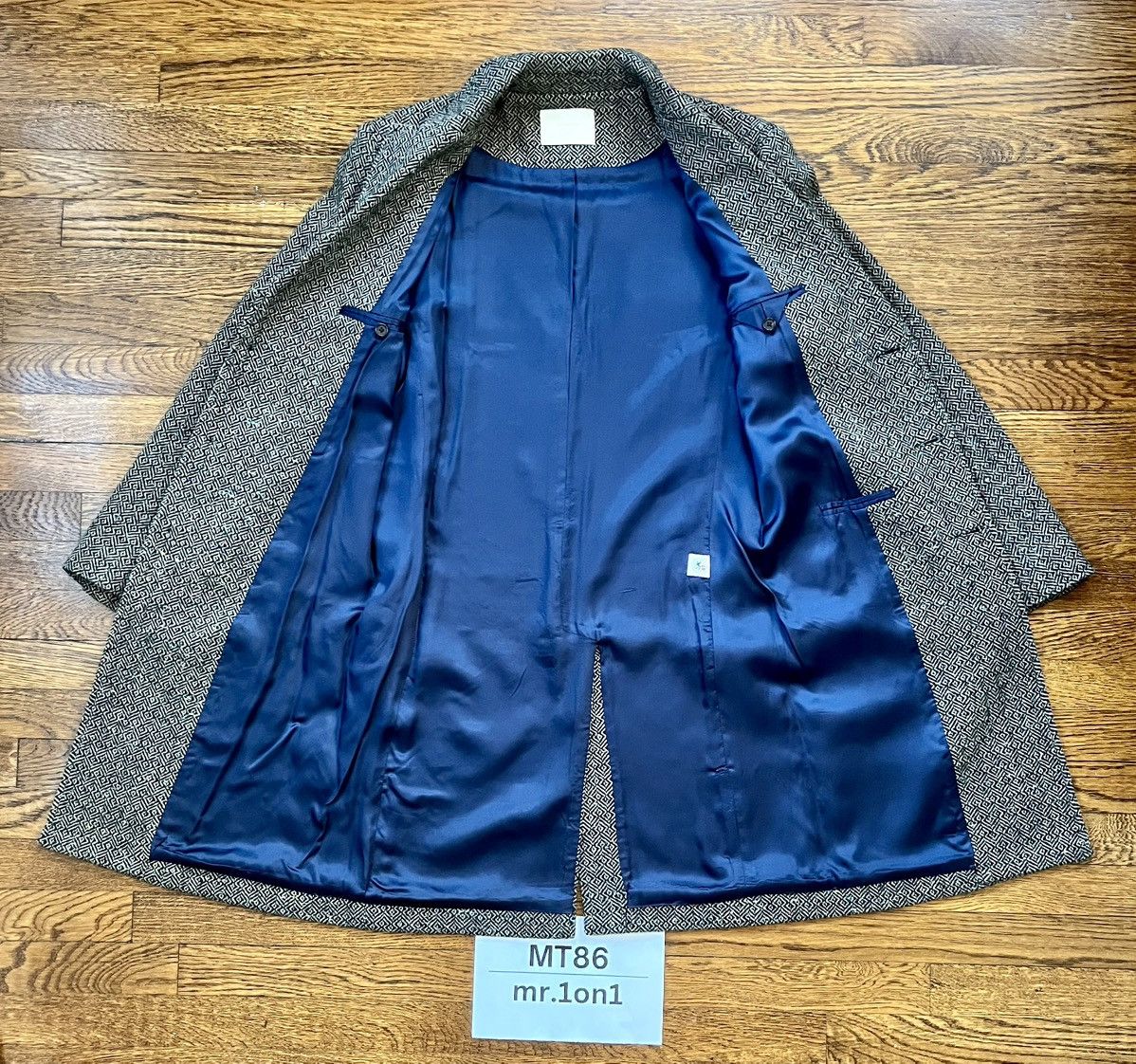 Aime Leon Dore Aime Leon Dore Donegal Tweed Coat FW18 Size US S / EU 44-46 / 1 - 4 Thumbnail