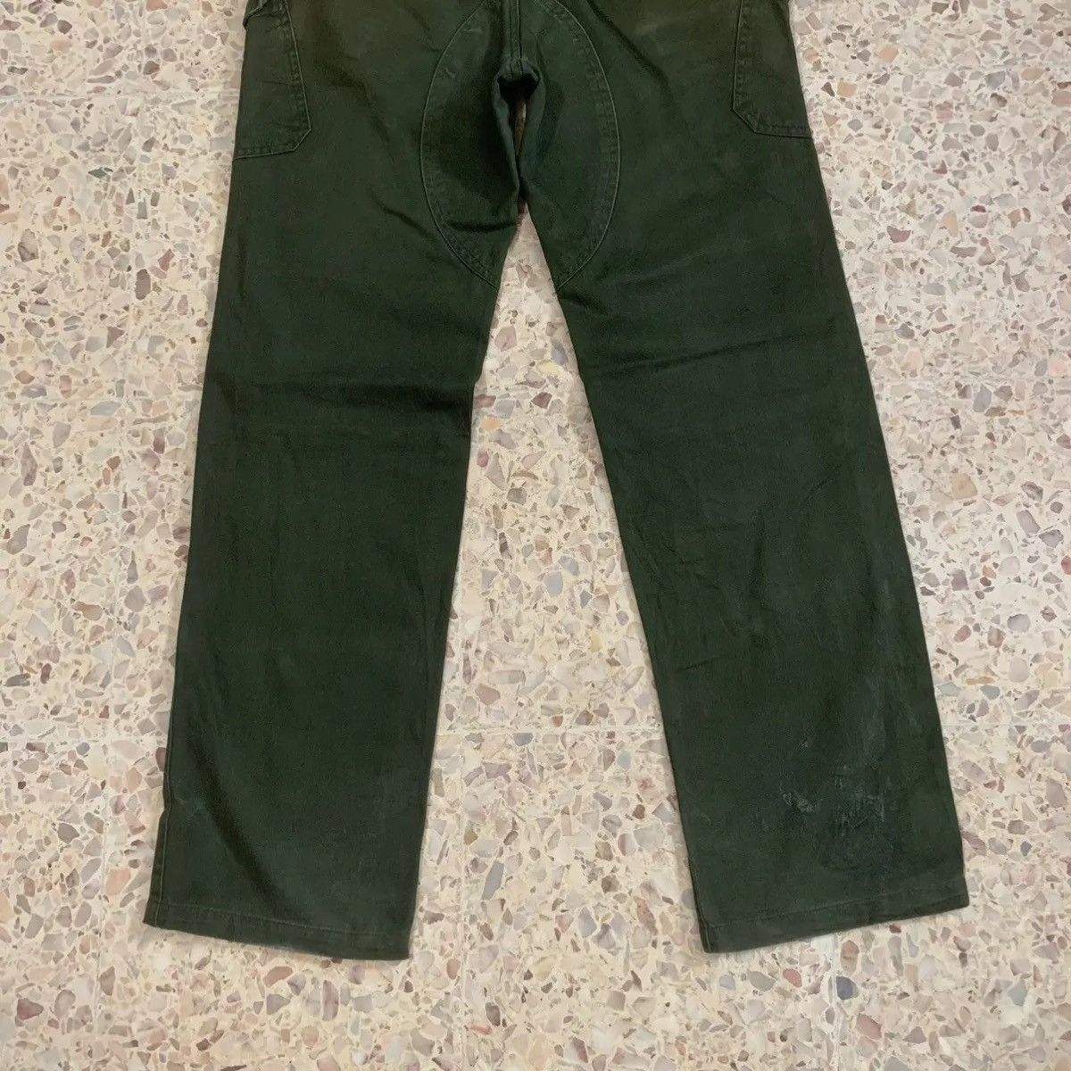Beauty Beast Japanese Vintage W29 L31 Trousers Faded Utility Combat Cargo Size US 29 - 13 Thumbnail