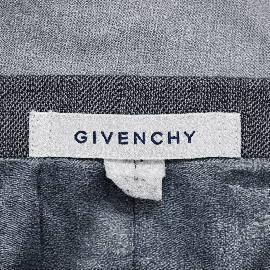 Givenchy GIVENCHY Monsieur Wool Double-Breasted Gray Blazer Jacket Size US M / EU 48-50 / 2 - 8 Thumbnail