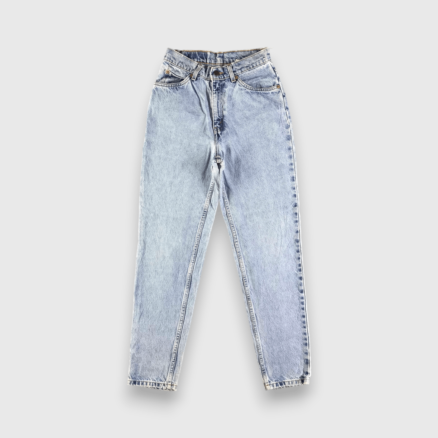 Levi's Vintage Light Wash Levis 912 Jeans-J4263 Size 25" / US 0 / IT 36 - 1 Thumbnail