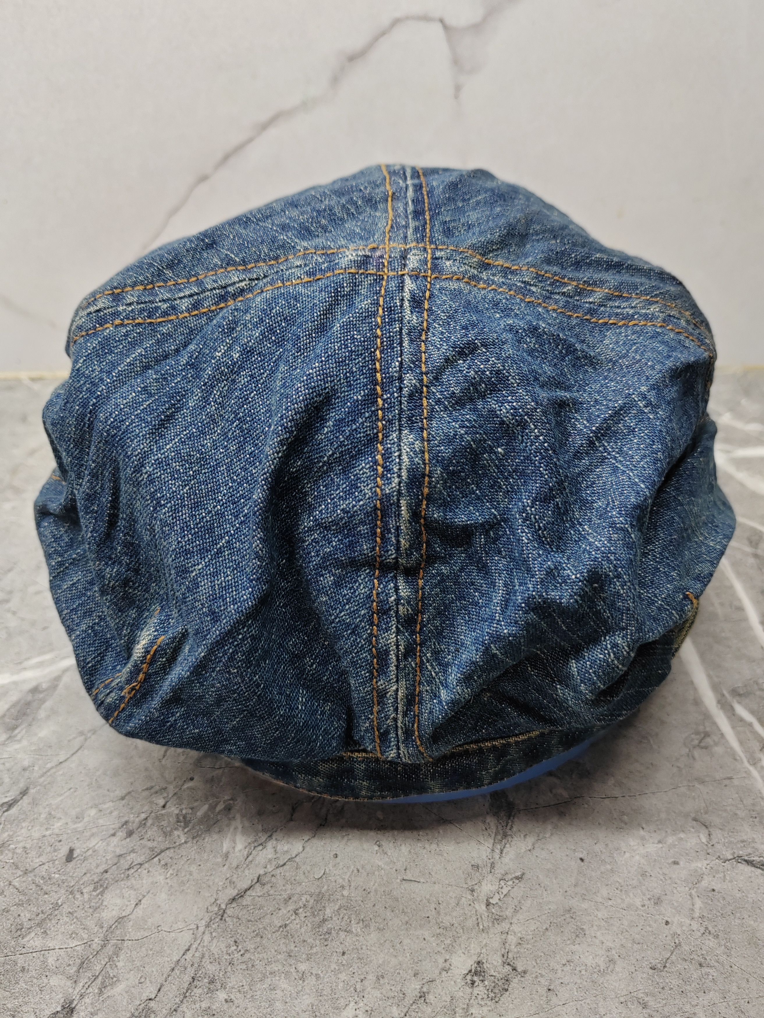 Japanese Brand Vintage Onside Denim Japanese Style Cap Hat Size ONE SIZE - 5 Thumbnail