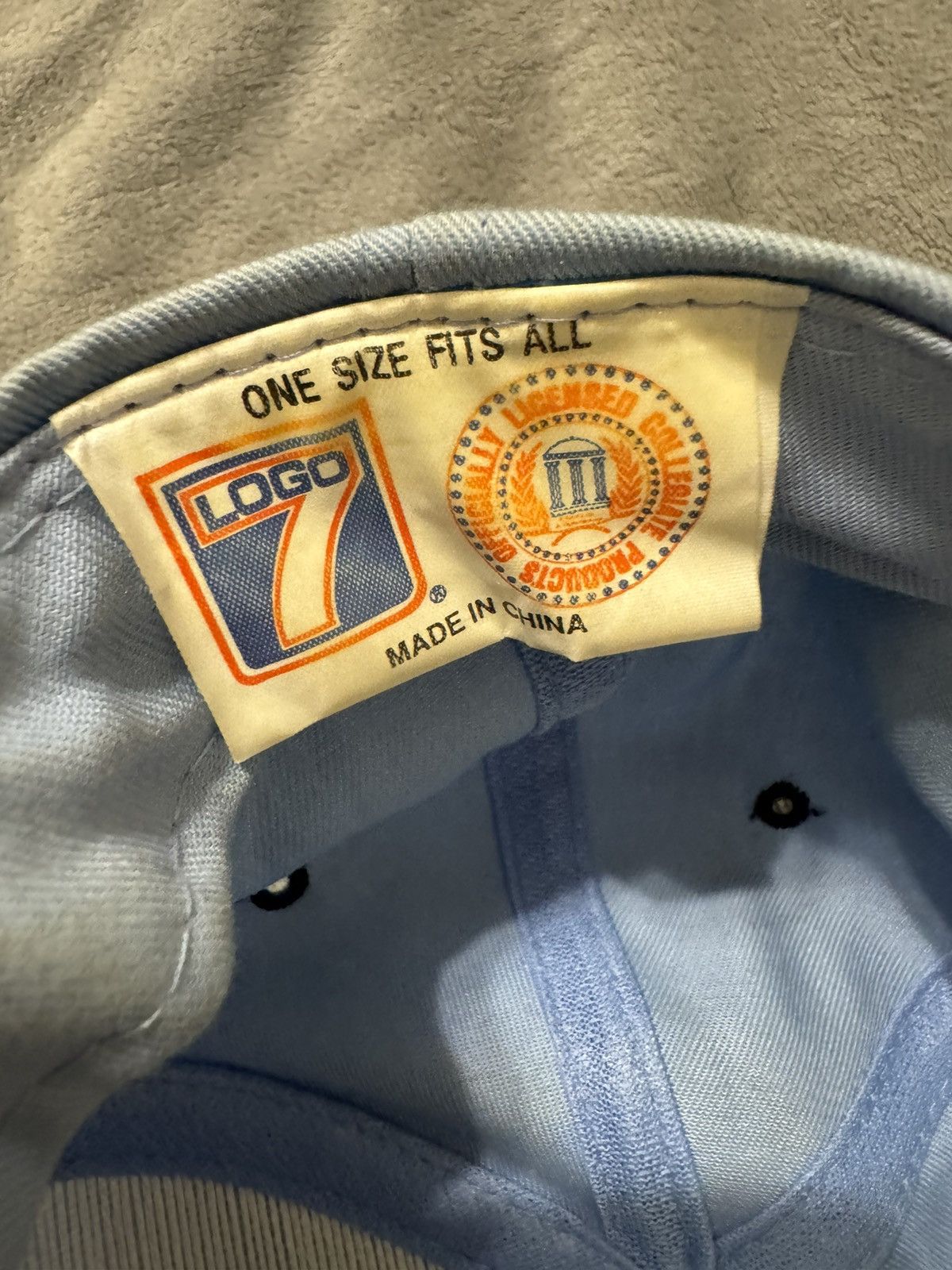 Logo 7 Vintage 1990s UNC Snapback Logo 7 Size ONE SIZE - 4 Thumbnail