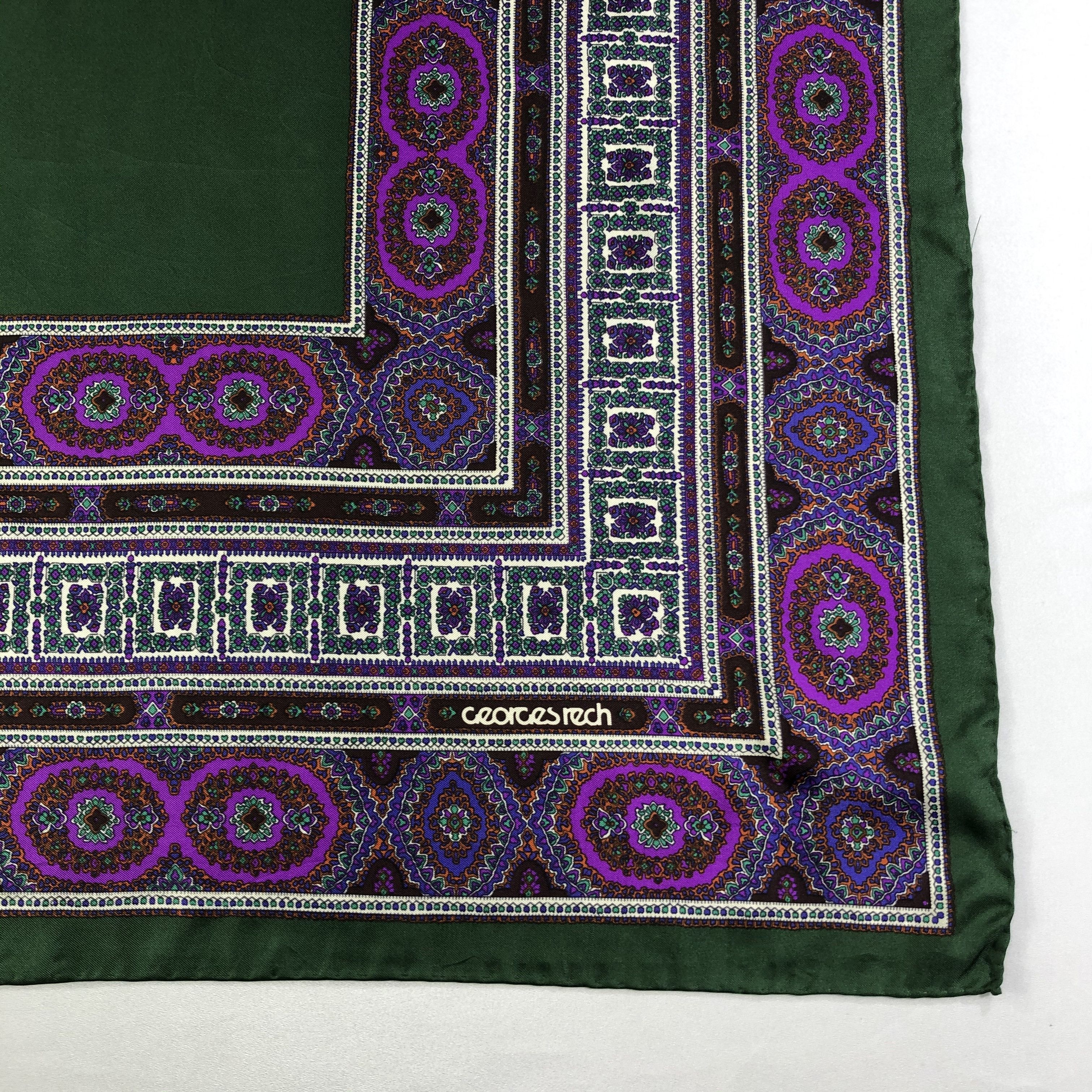 Vintage Vintage Georges Rech Silk Scarf Size ONE SIZE - 3 Thumbnail