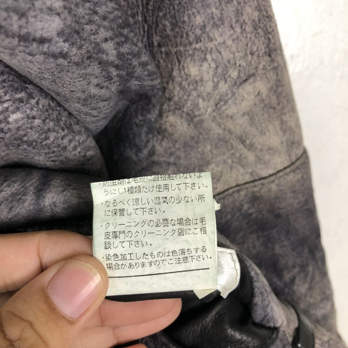 Japanese Brand 🔥VINTAGE LEATHER JACKET PATCHWORK CONCERTINA MINK FUR Size M / US 6-8 / IT 42-44 - 15 Thumbnail